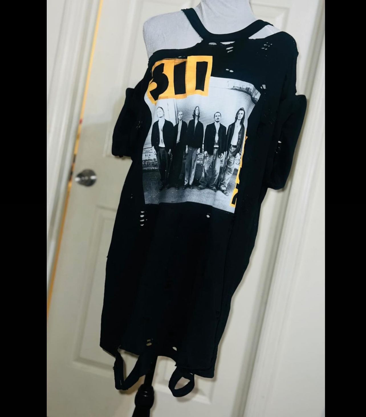 311 Oversized Double Sided Distressed Tee