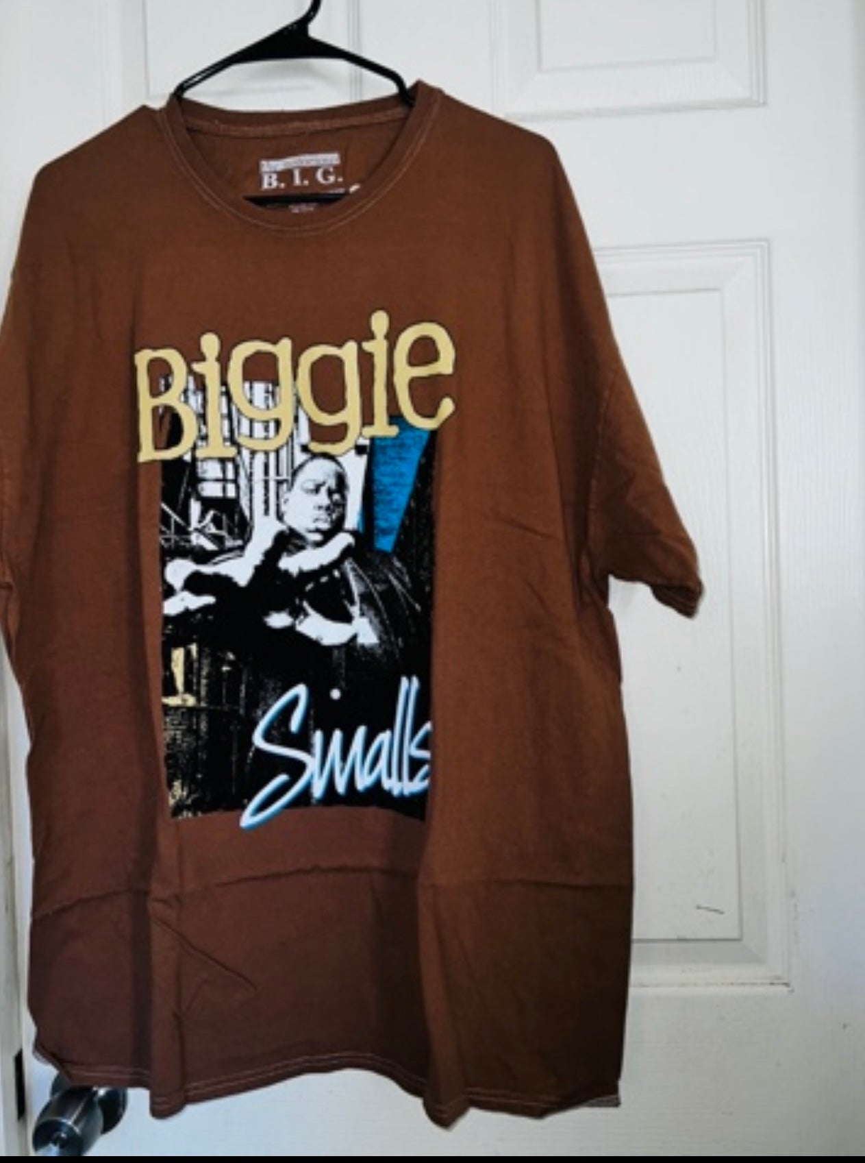 Biggie Smalls Oversized Distressed T-Shirt