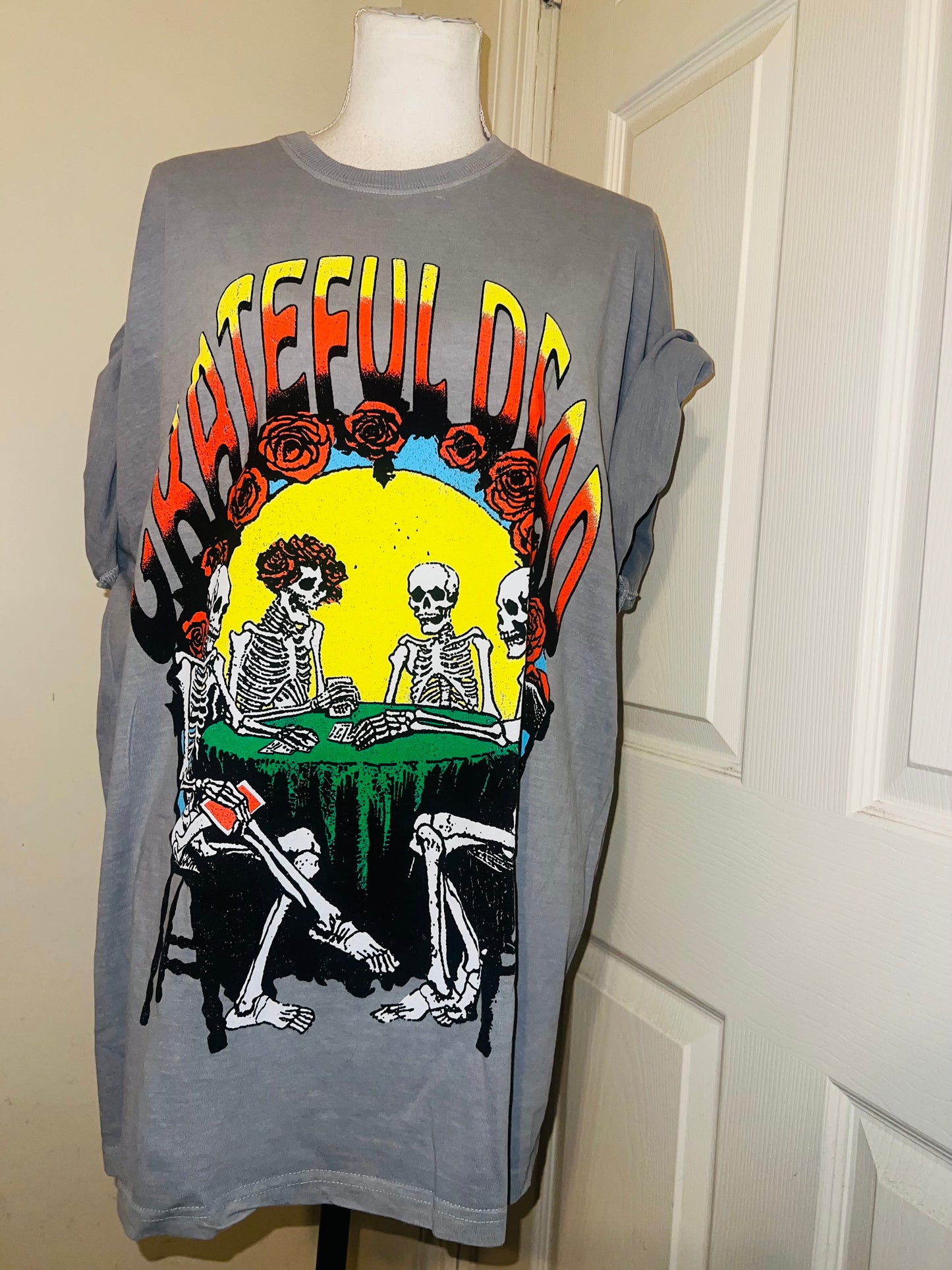Grateful Dead Oversized Distressed Tee