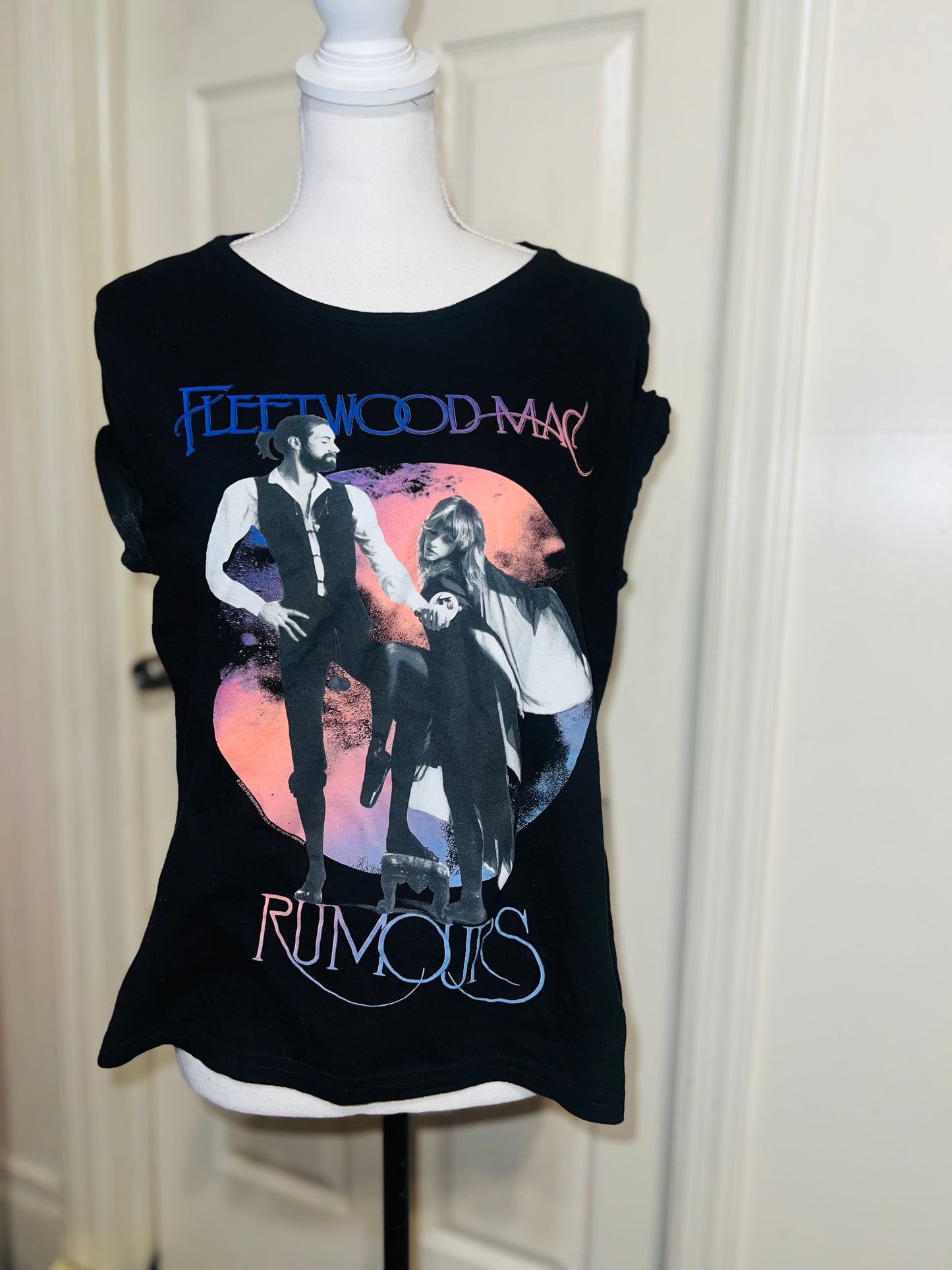Fleetwood Mac Oversized Distressed Tee