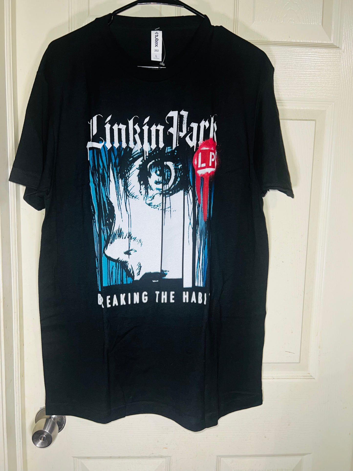 Linkin Park Oversized Distressed Tee