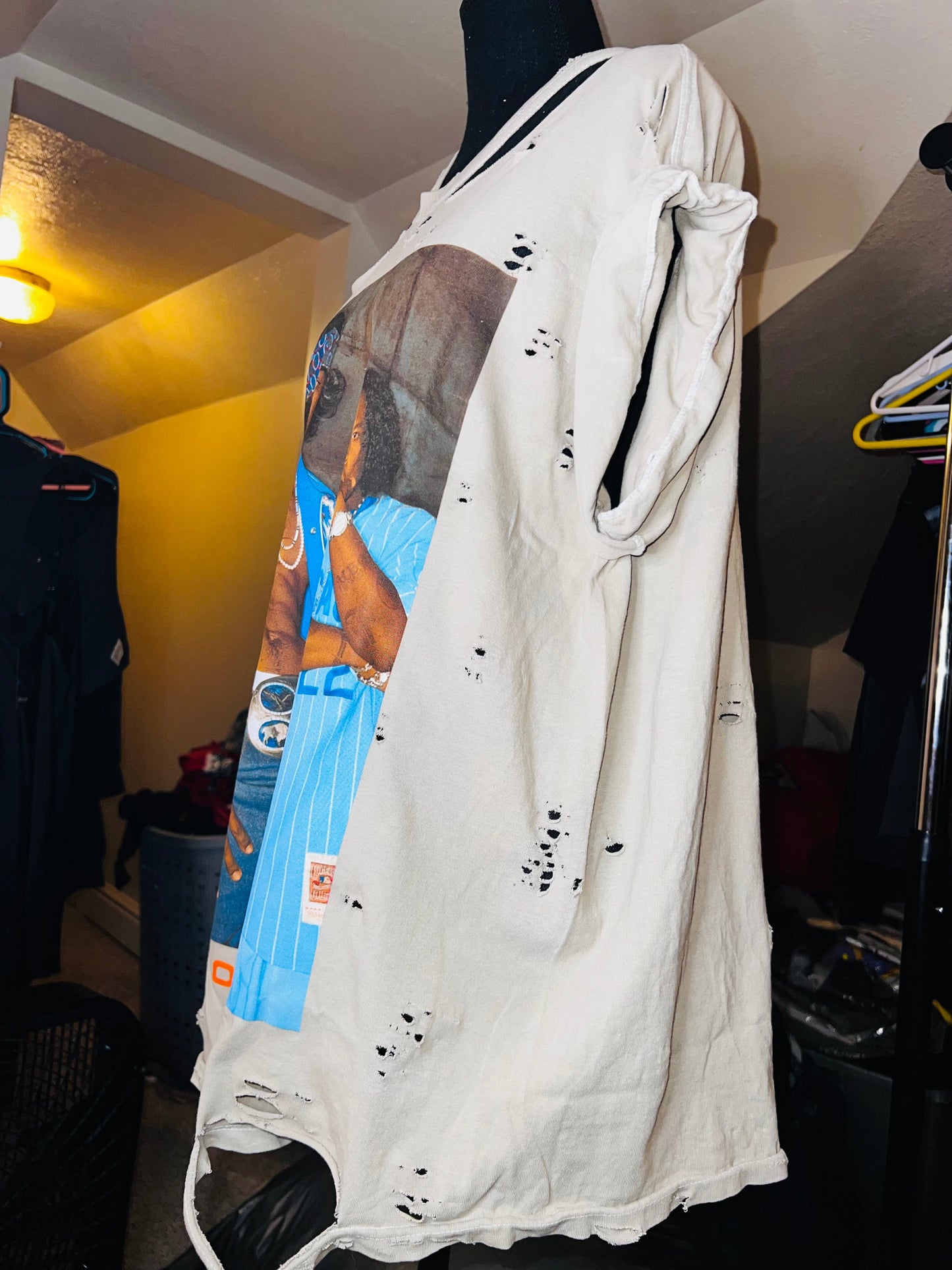 Outkast Oversized Distressed Tee