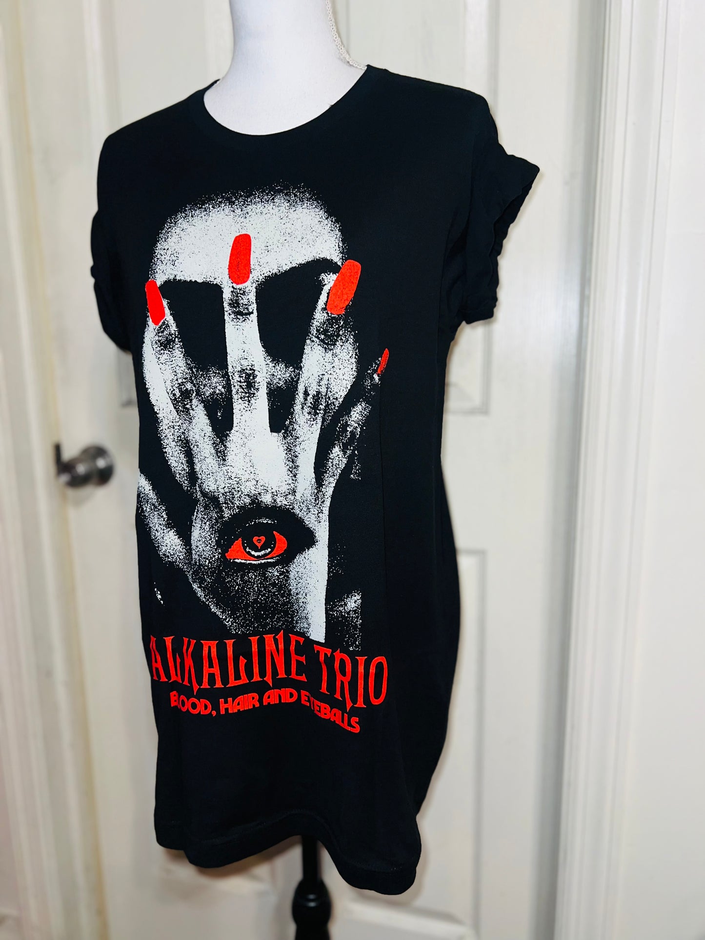 Alkaline Trio Oversized Distressed Tee