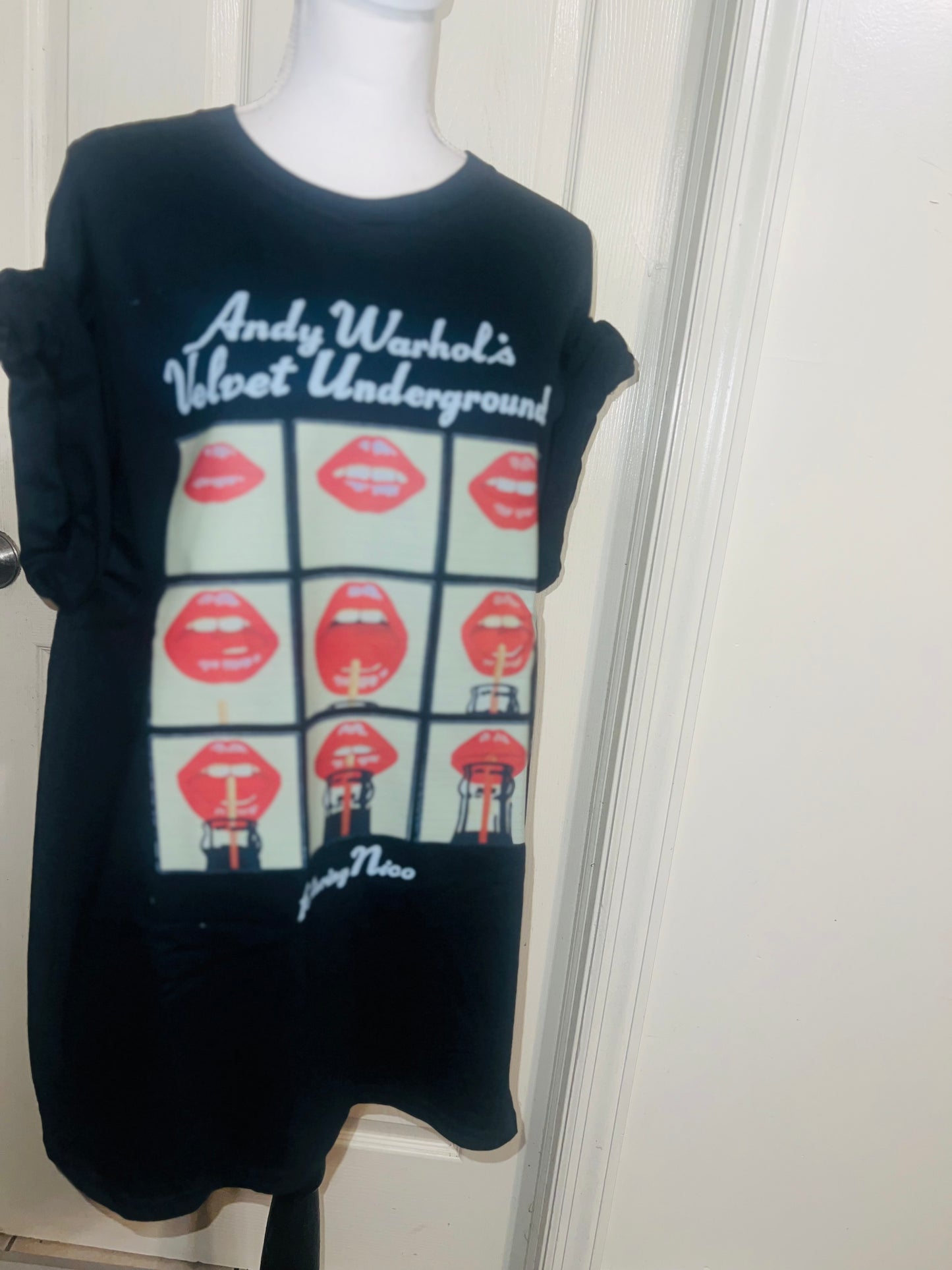The Velvet Underground and Nico Oversized Distressed Tee