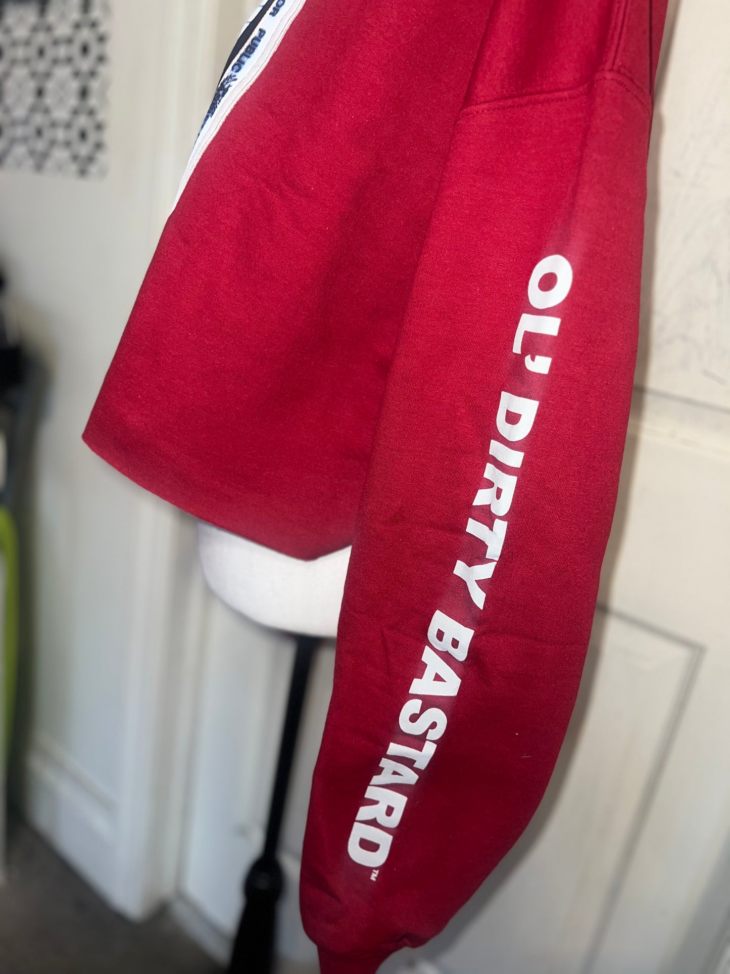 Ol’ Dirty Bastard Oversized Distressed Sweatshirt