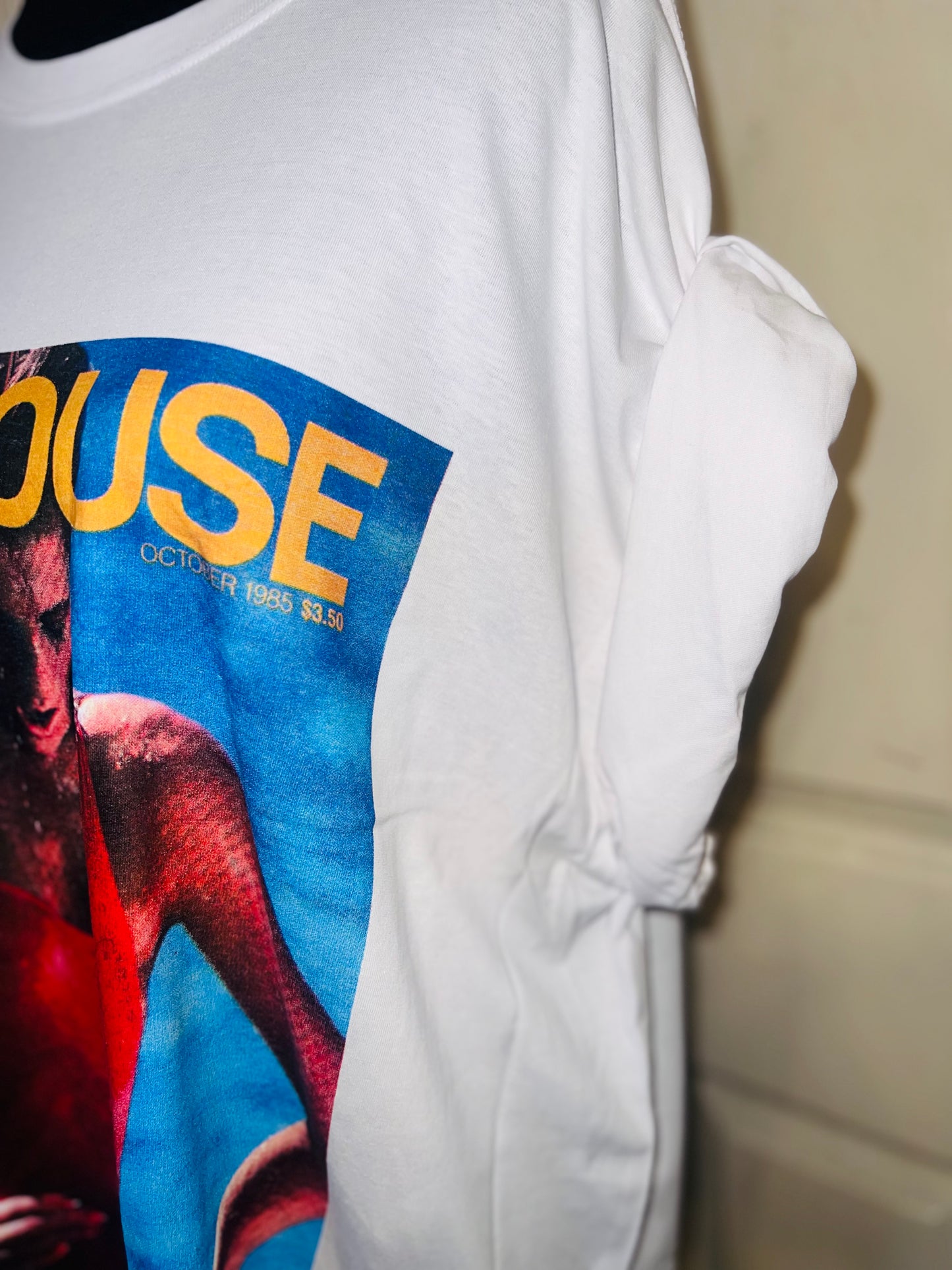 Penthouse Oversized Distressed Tee