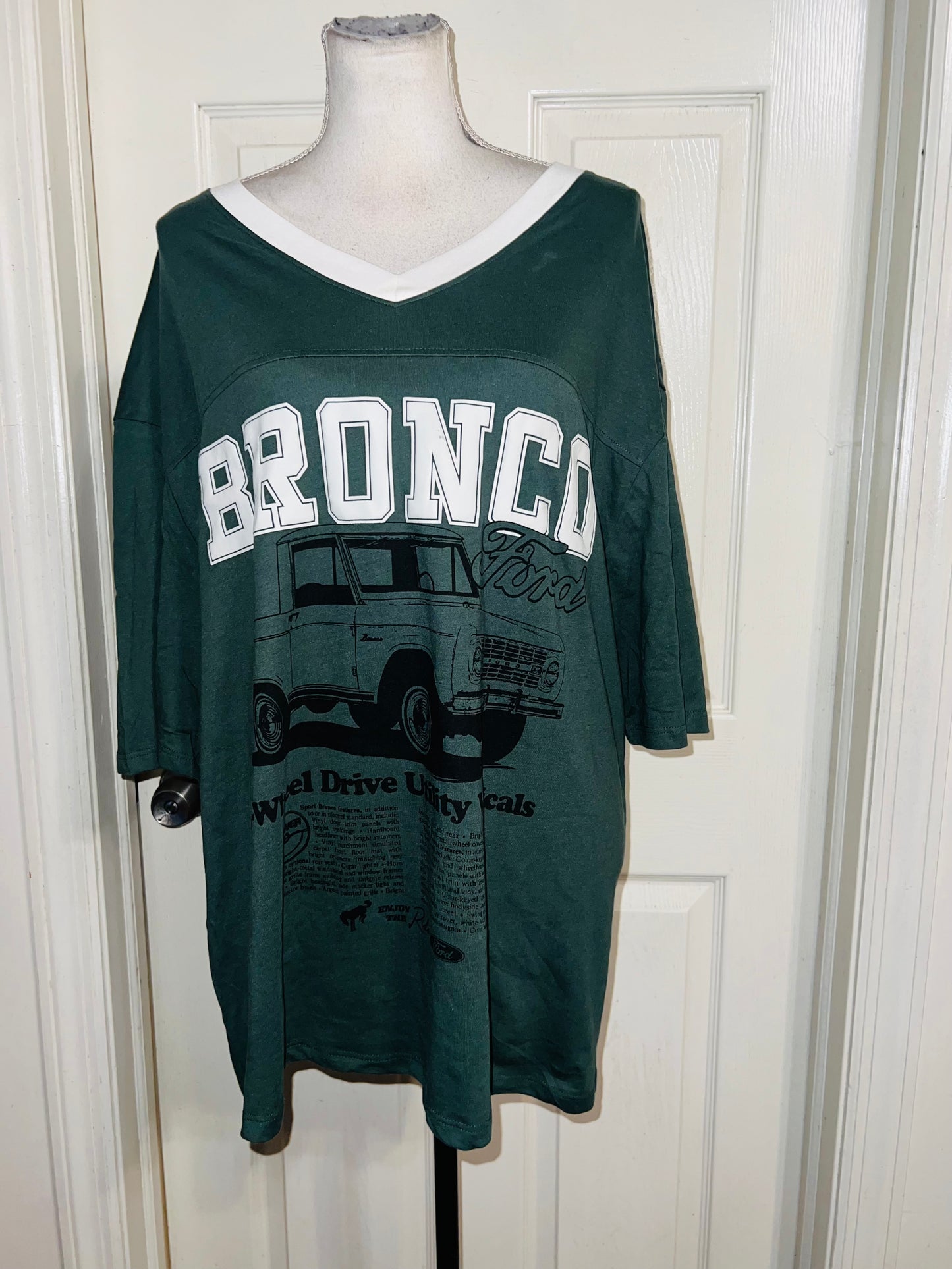 Ford Bronco Oversized Distressed Tee