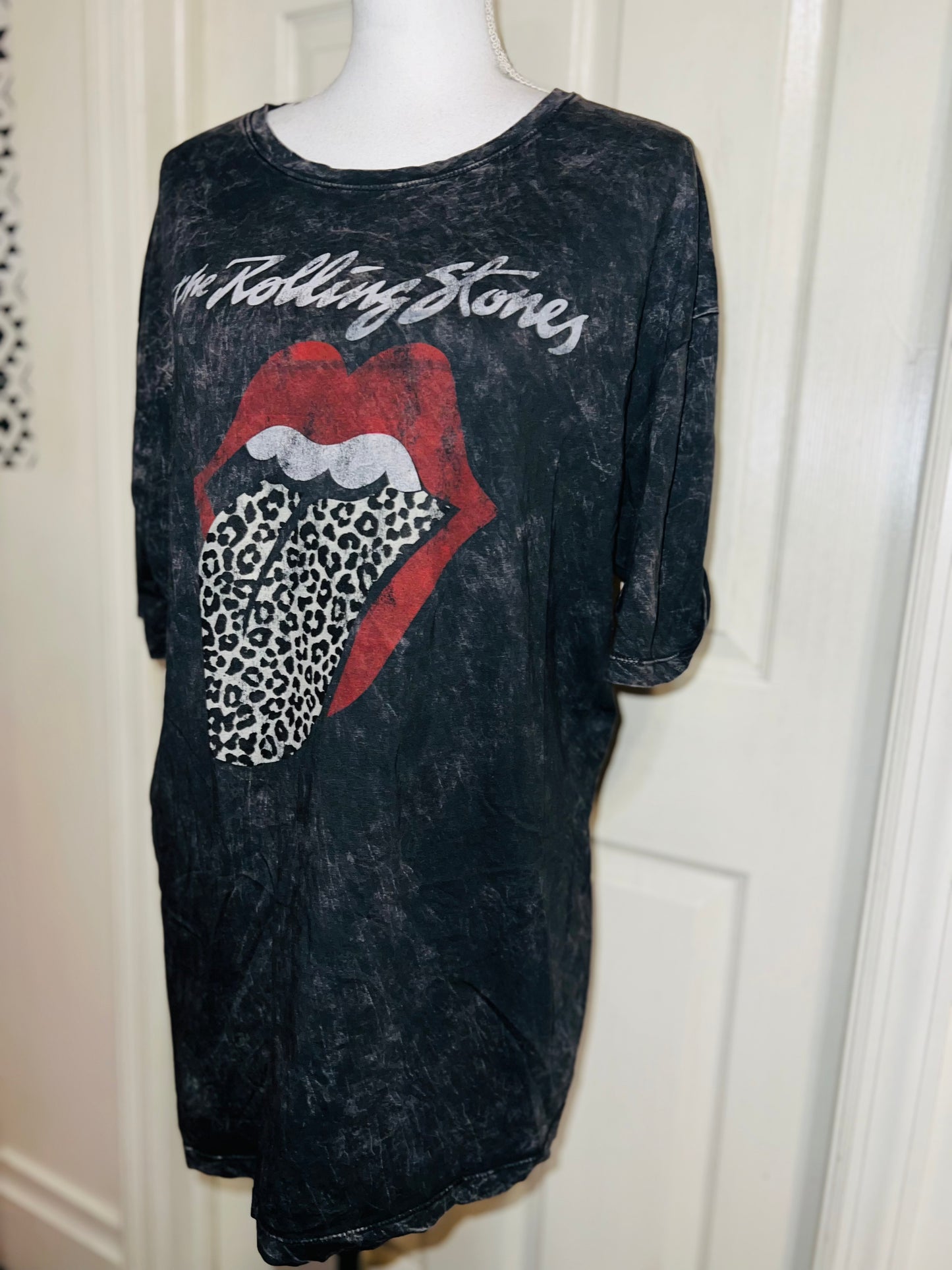 The Rolling Stones Oversized Distressed Tee
