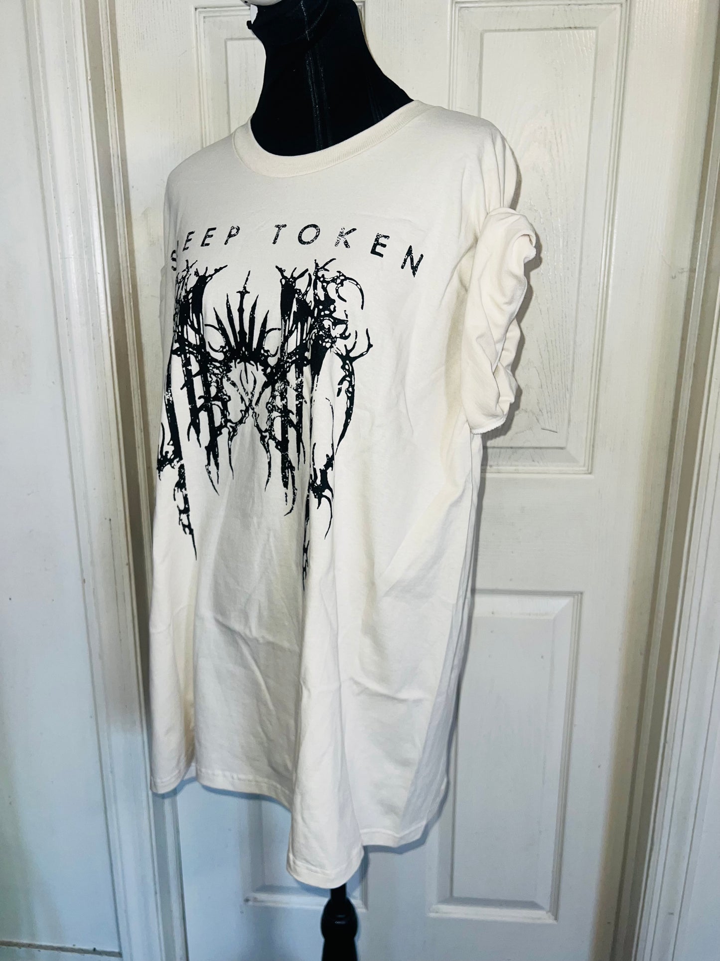 Sleep Token Oversized Distressed Tee