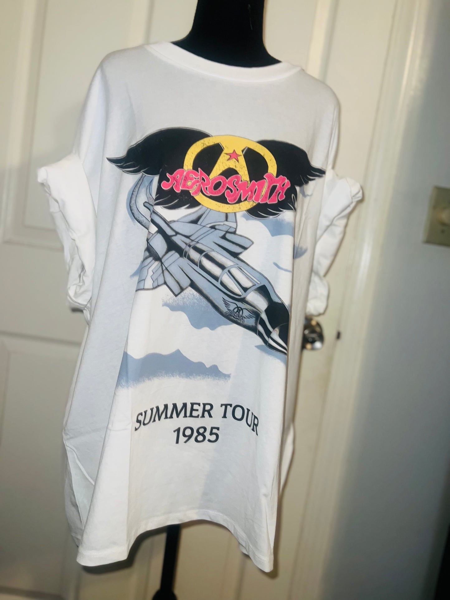 Aerosmith Double Sided Oversized Tee