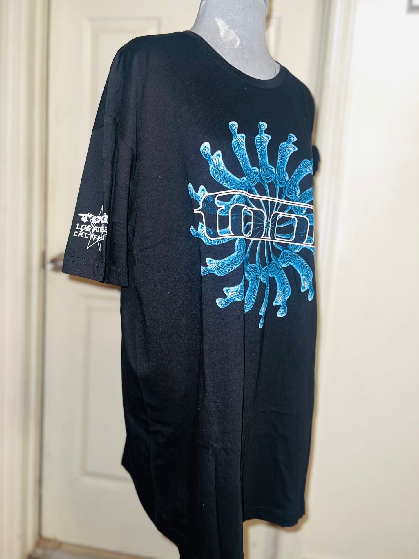 Tool Oversized Distressed Tee