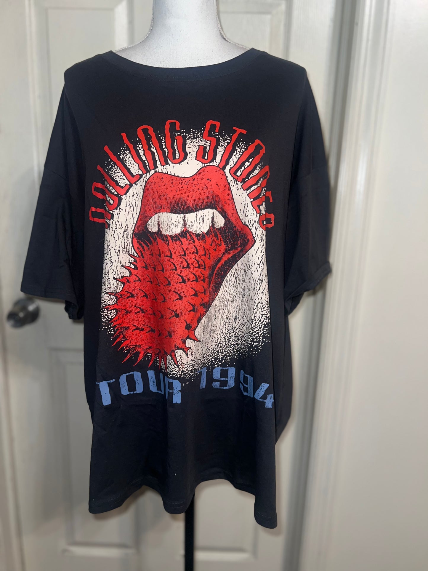Rolling Stones Oversized Distressed Tee