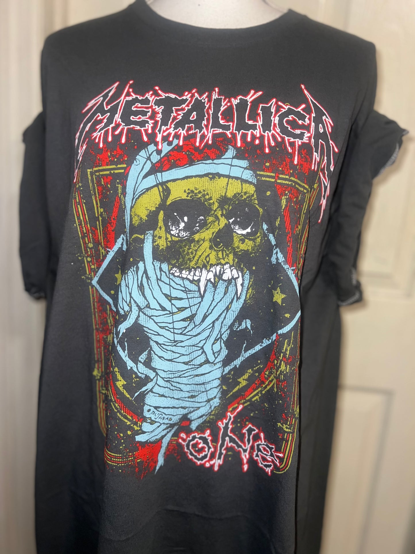 Metallica Oversized Distressed Tee