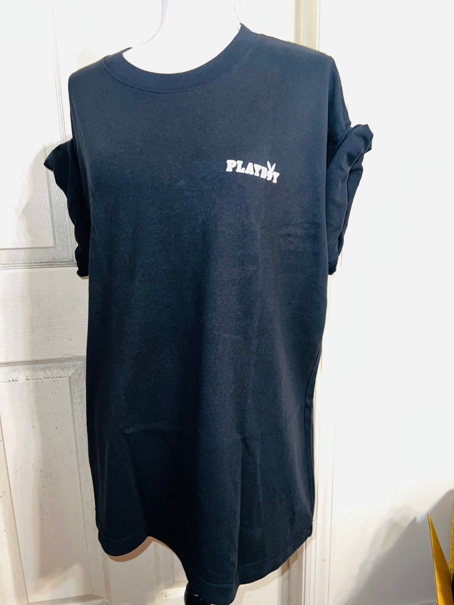 Playboy Double Sided Oversized Distressed T-Shirt