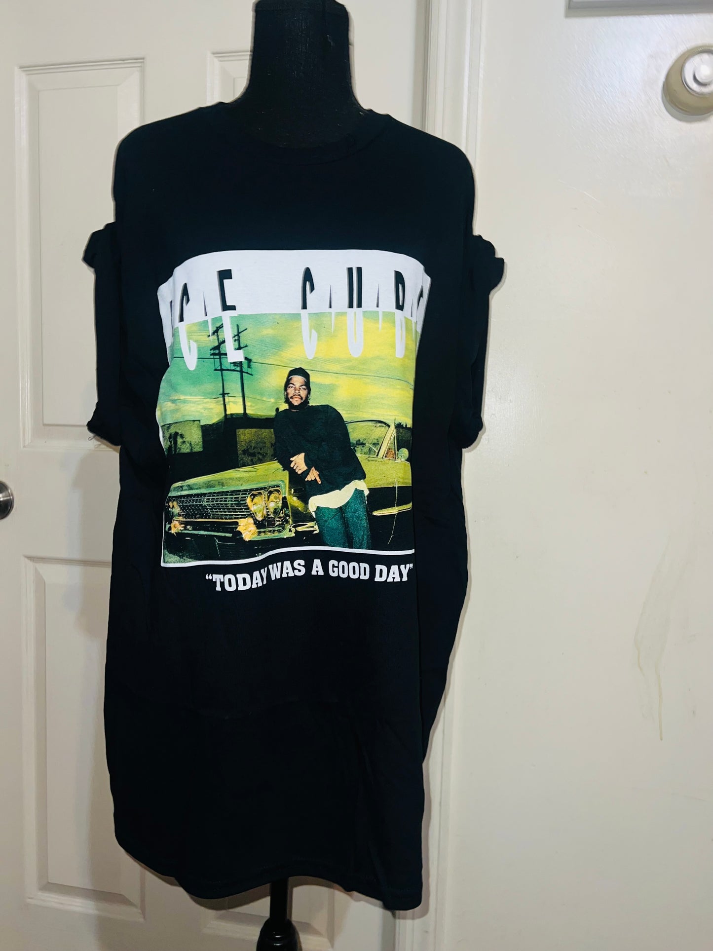 Ice Cube Oversized Distressed Tee
