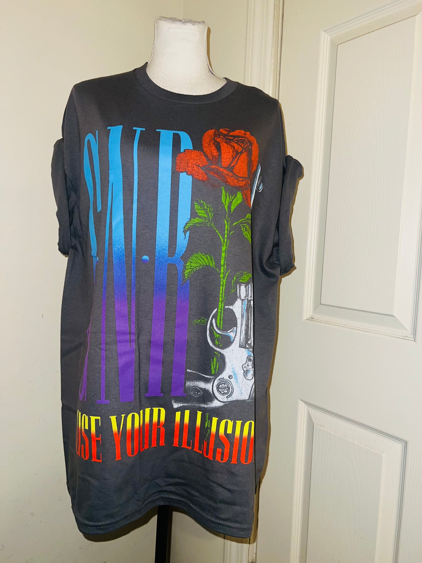 Guns N’ Roses Oversized Distressed Tee