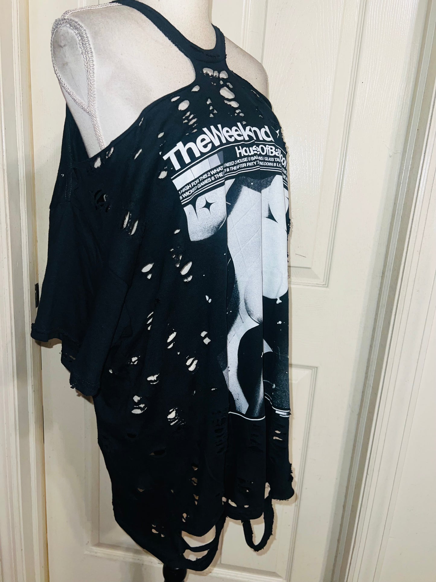 The Weeknd HOB Oversized Distressed Tee