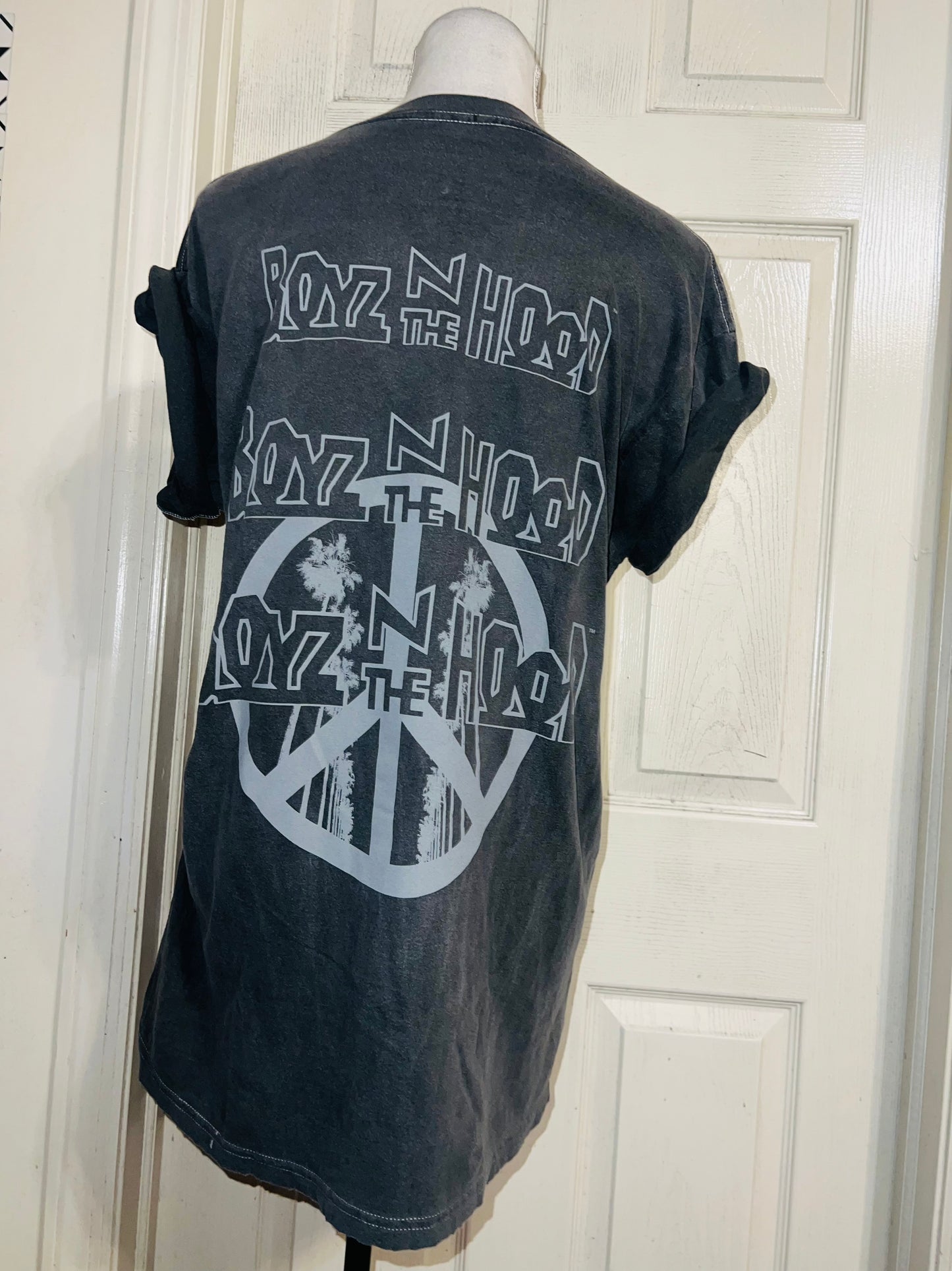 Boyz in The Hood Double Sided Oversized Distressed Tee