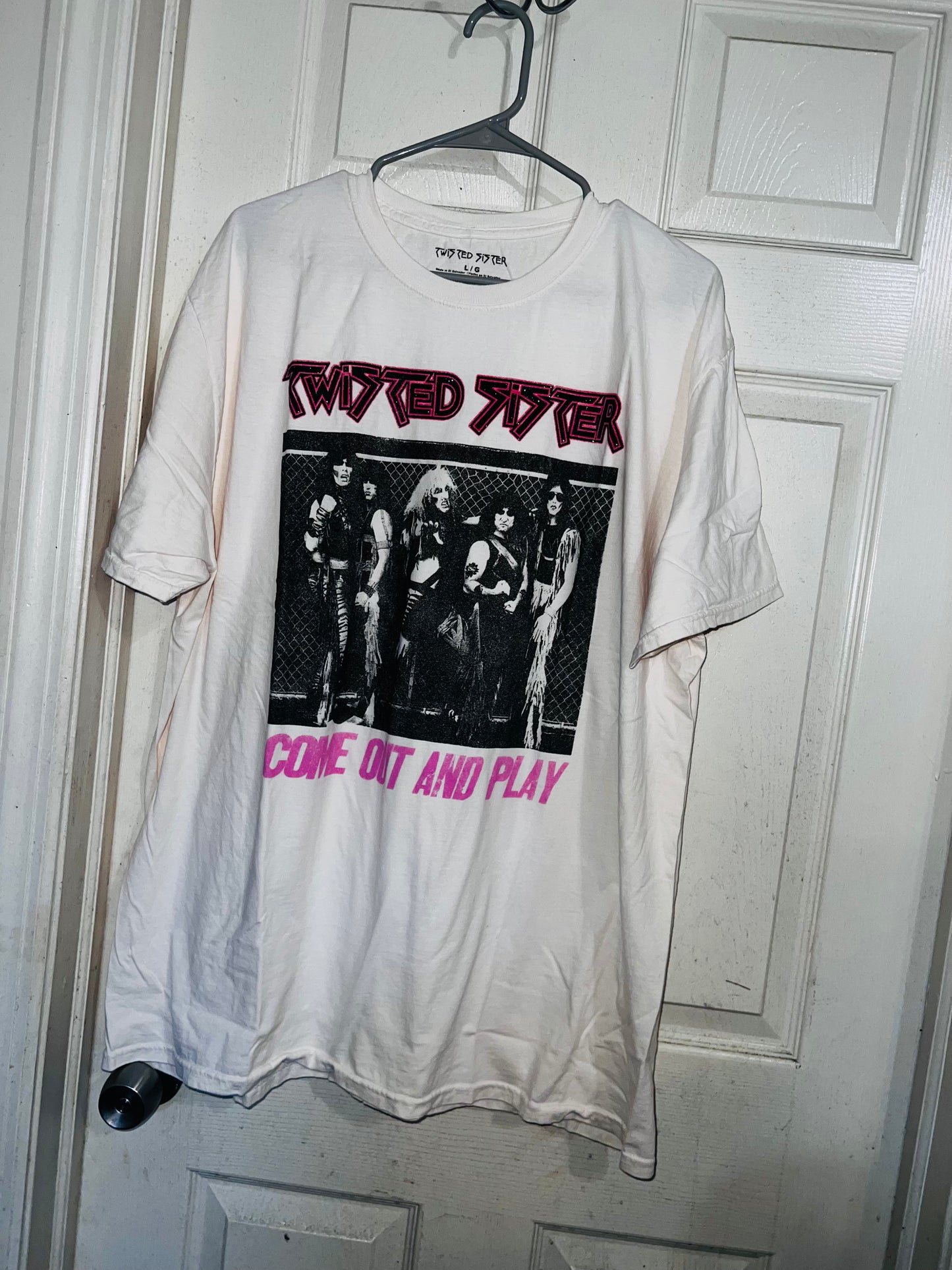 Twisted Sister Oversized Tee