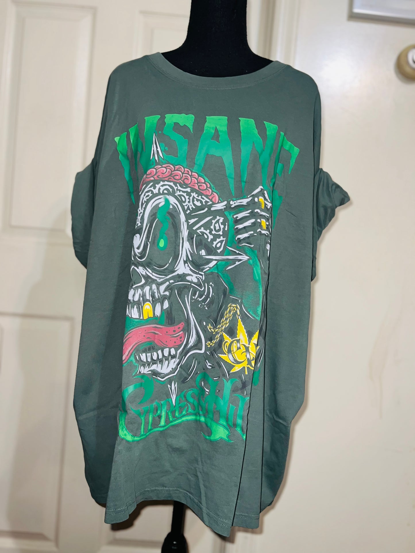 Cypress Hill Oversized Distressed Tee