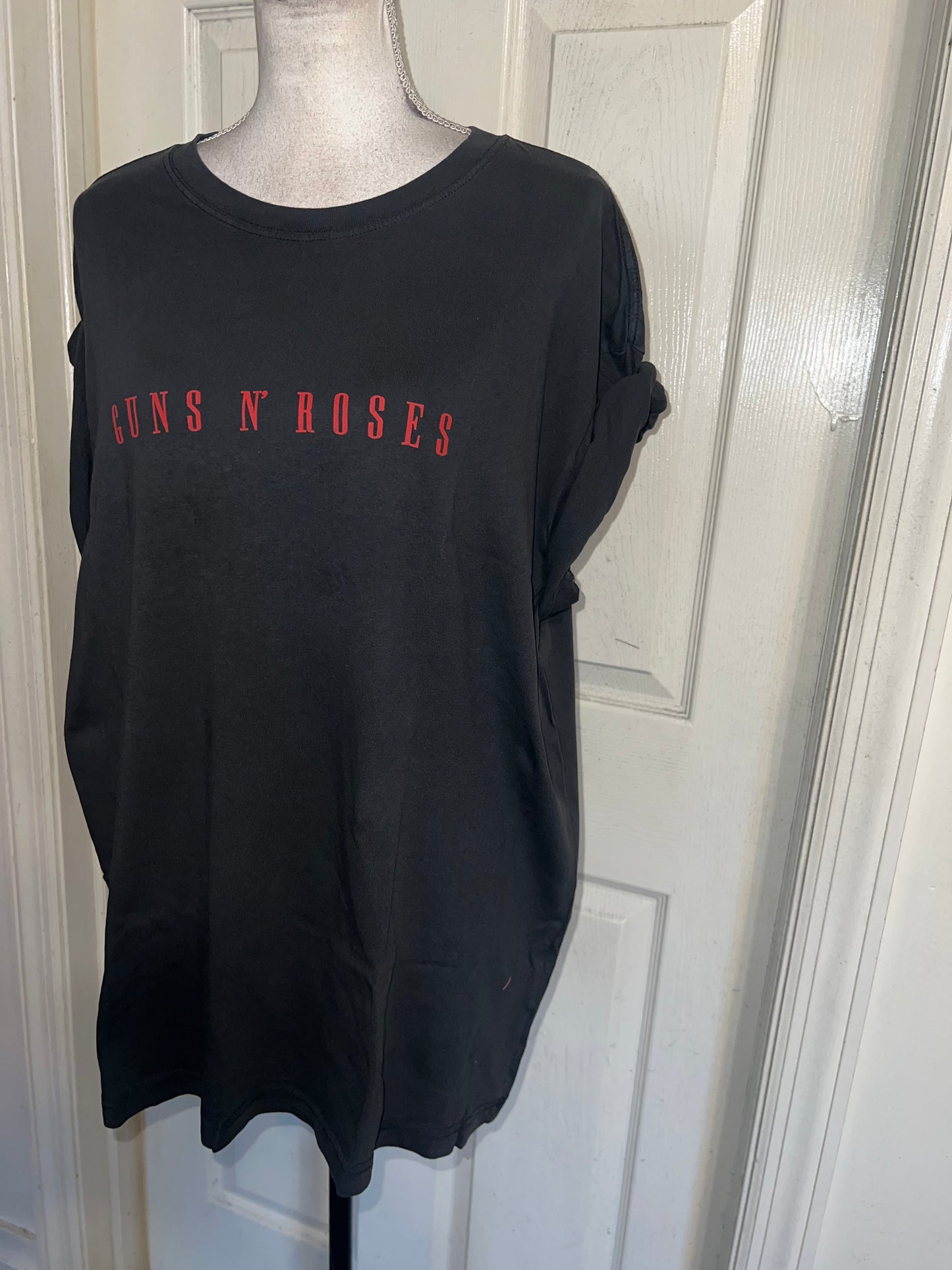 Guns n’ Roses Double Sided Oversized Distressed Tee