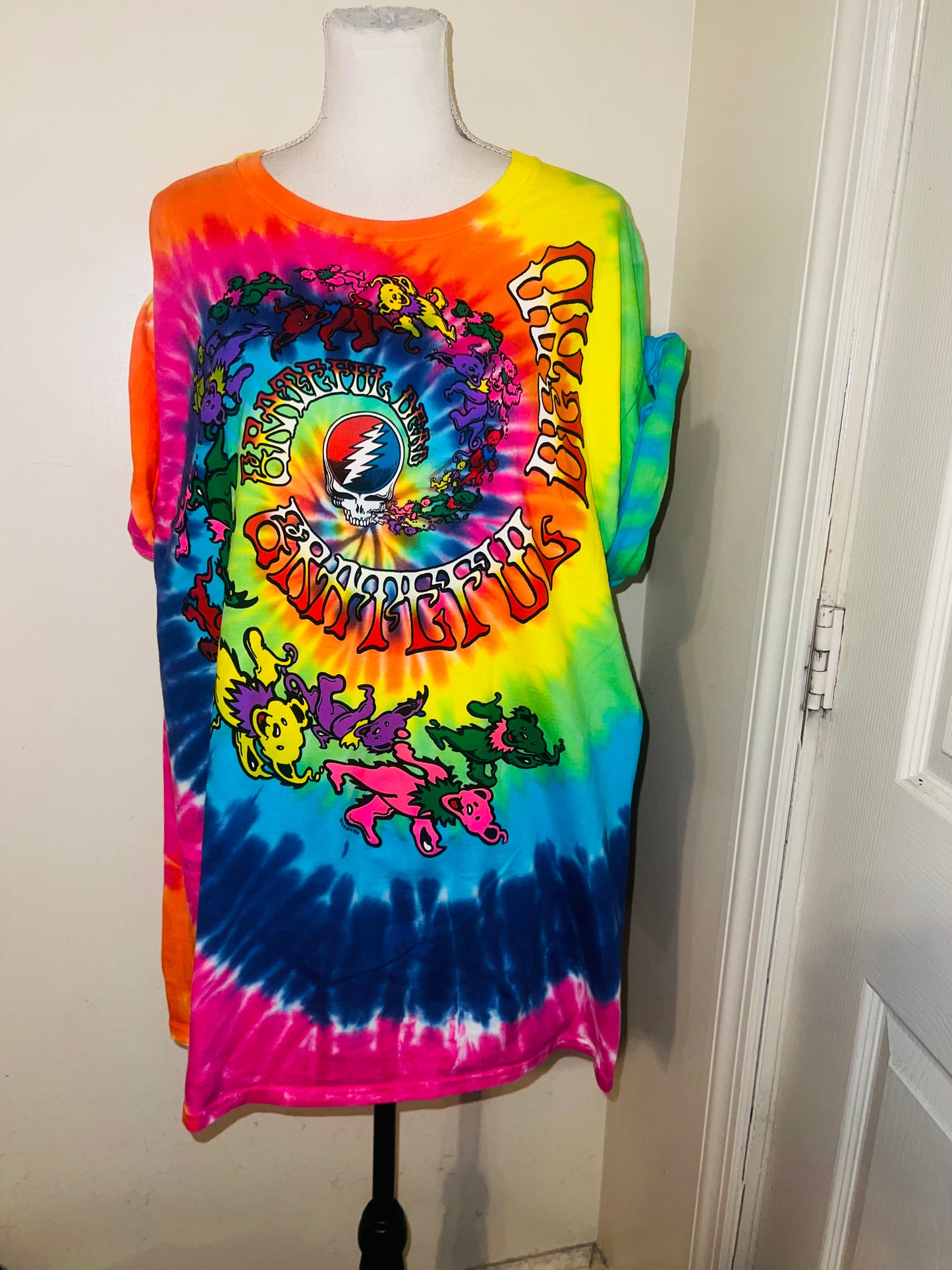 Grateful Dead Oversized Distressed Tee