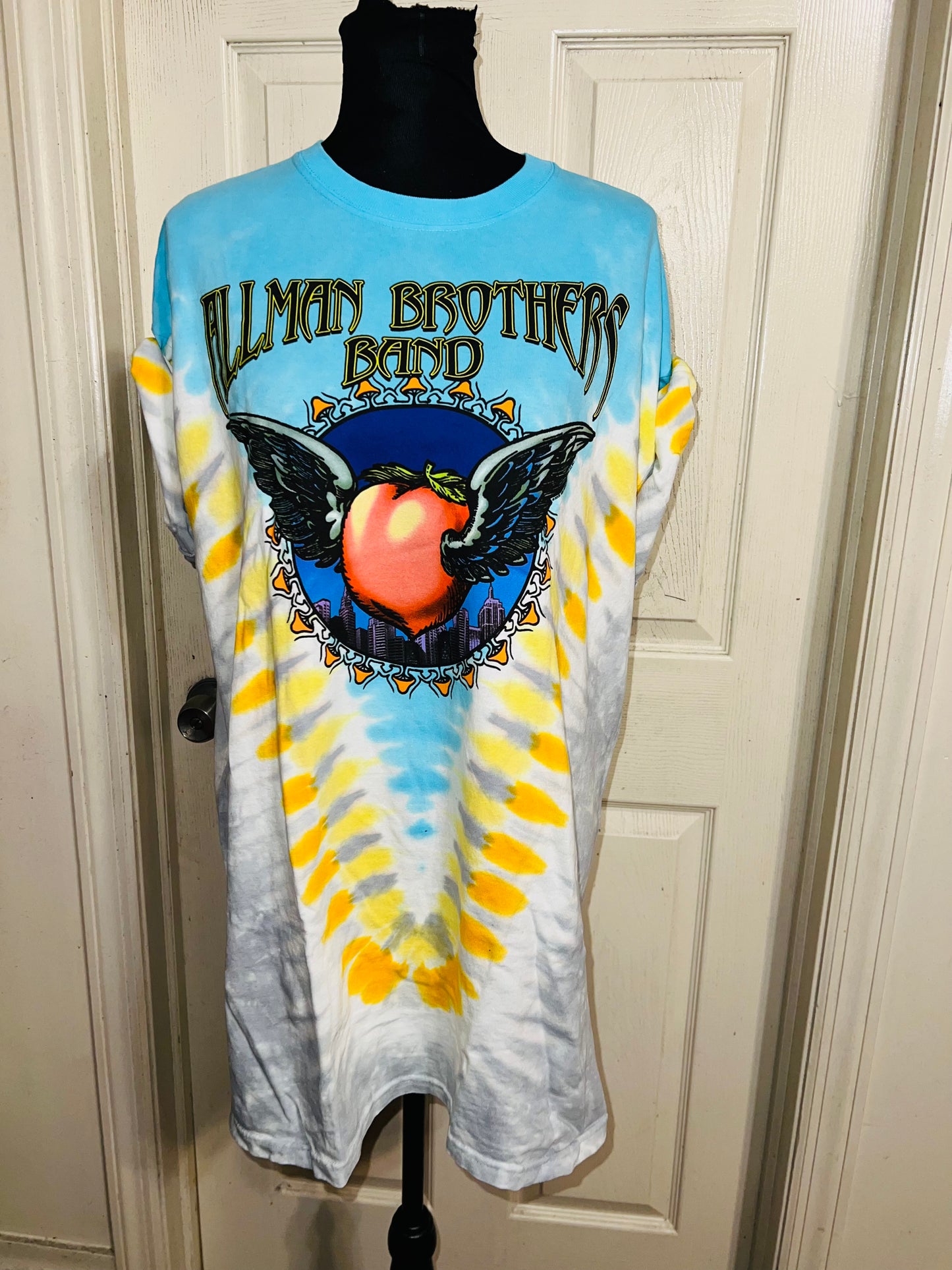 The Allman Brothers Band Double Sided Distressed Tee