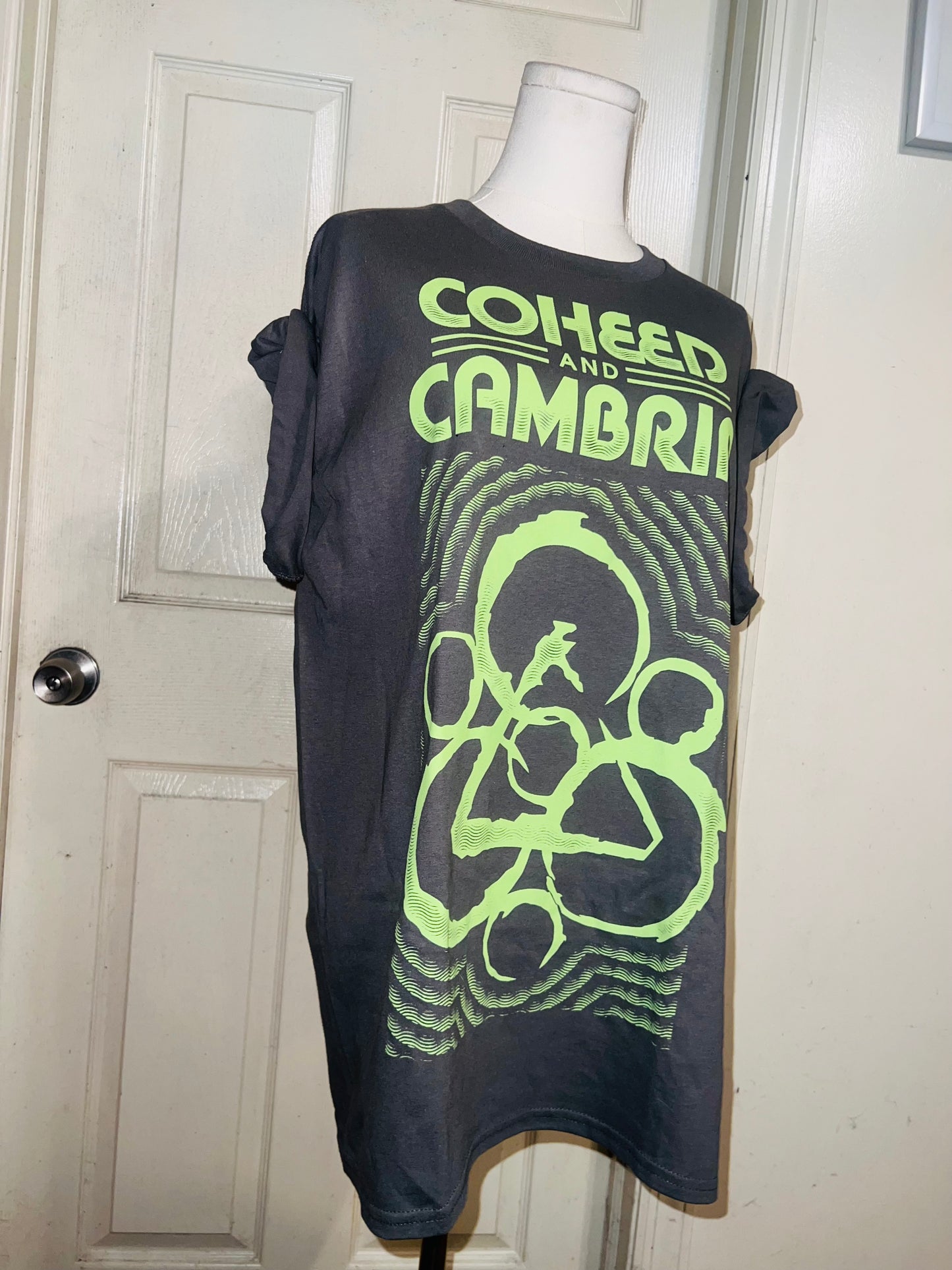 Coheed & Cambria Oversized Distressed Tee