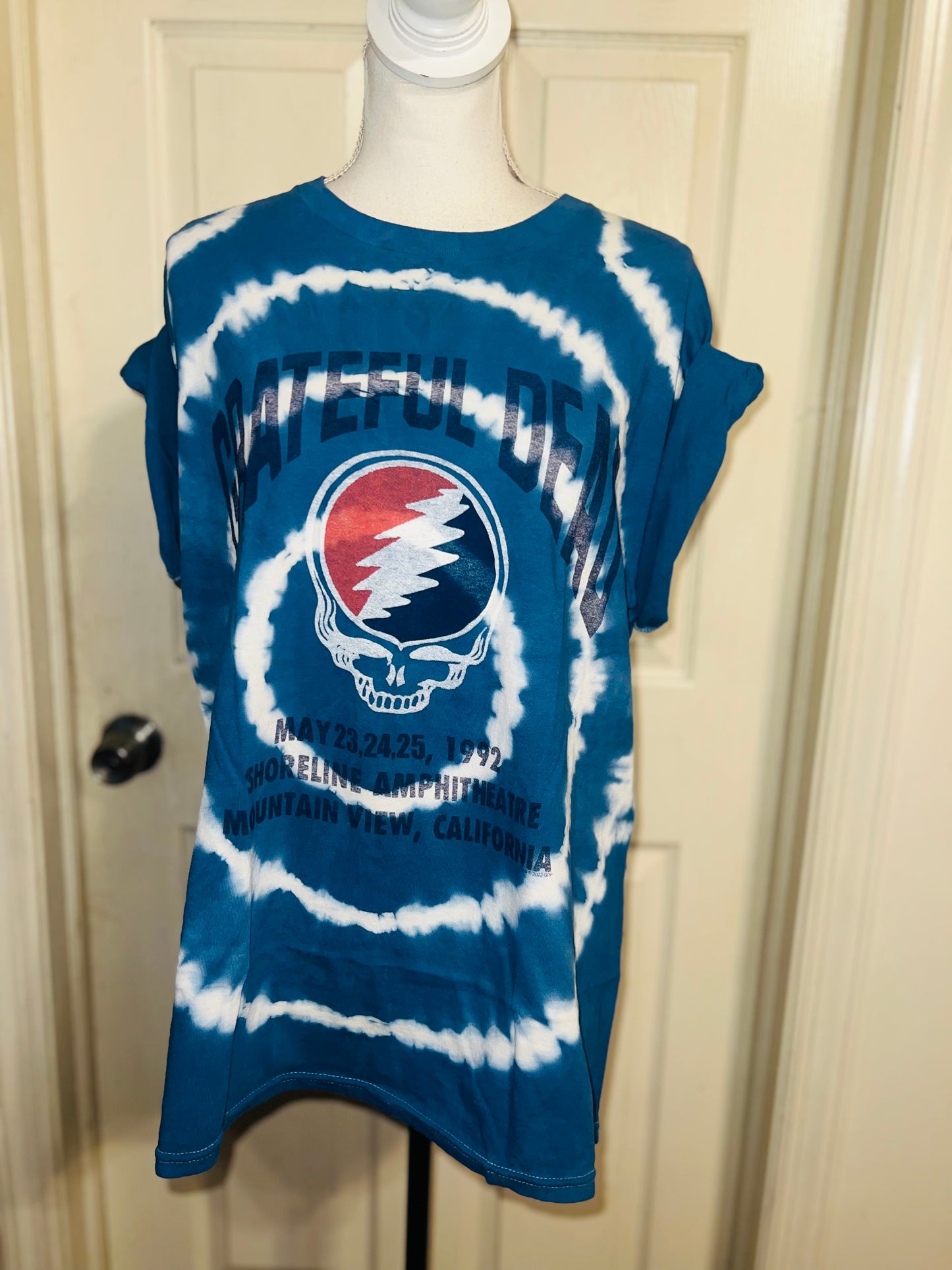 Grateful Dead Oversized Distressed Tee