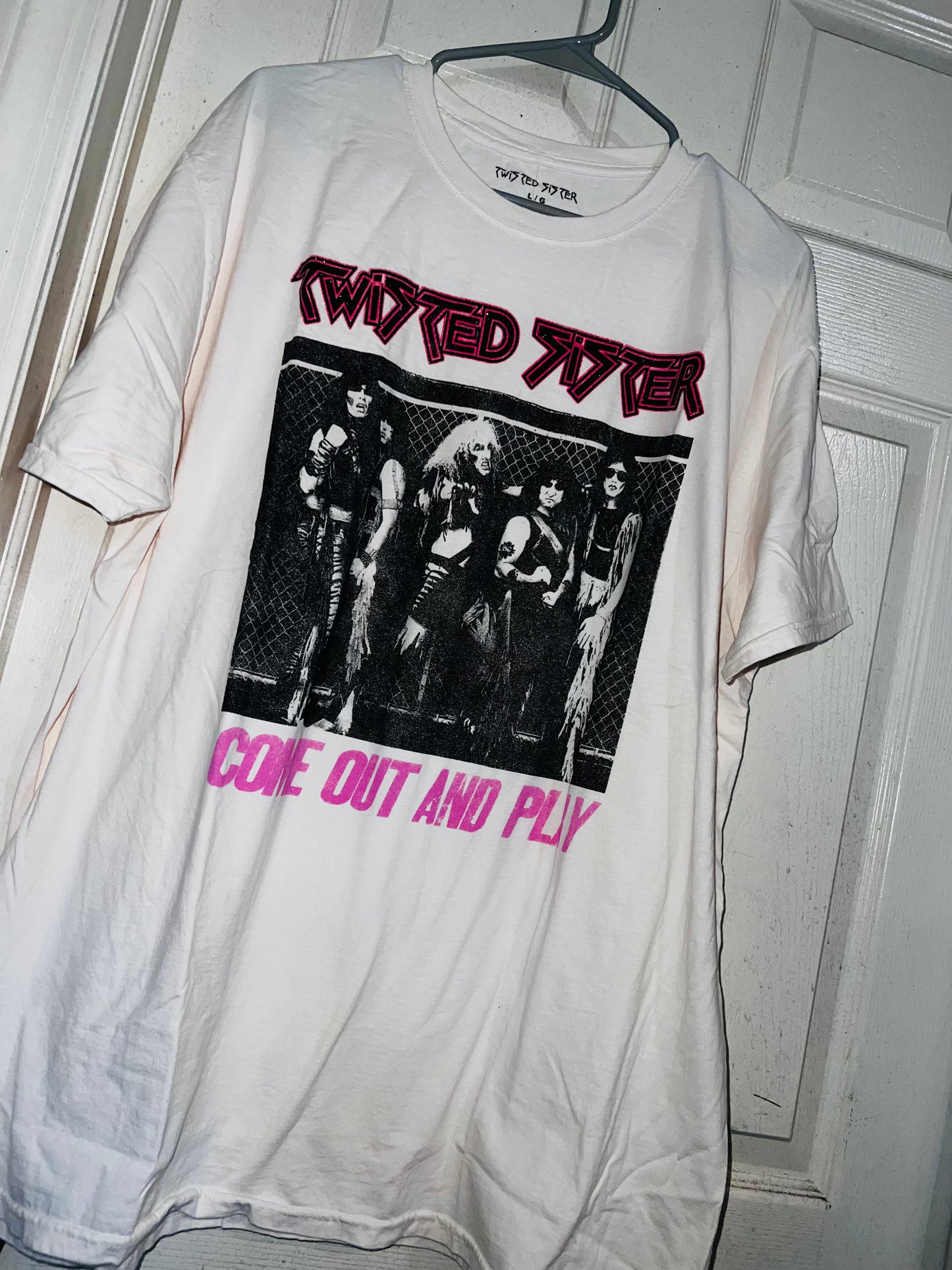 Twisted Sister Oversized Tee