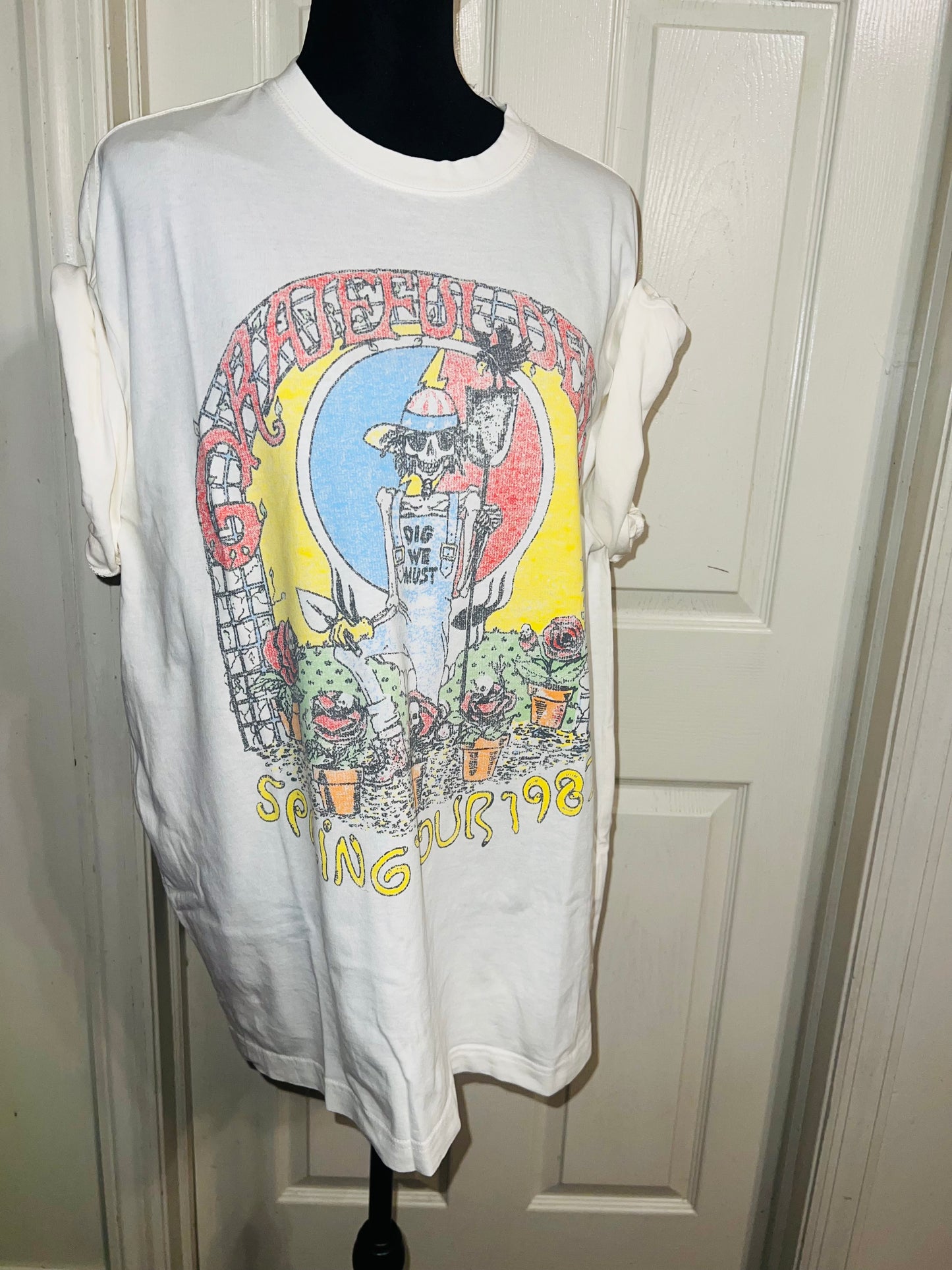 Grateful Dead Oversized Distressed Tee