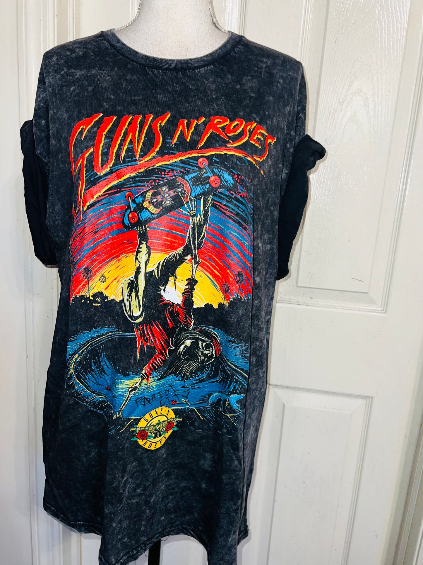 Guns N’ Roses Oversized Distressed Tee