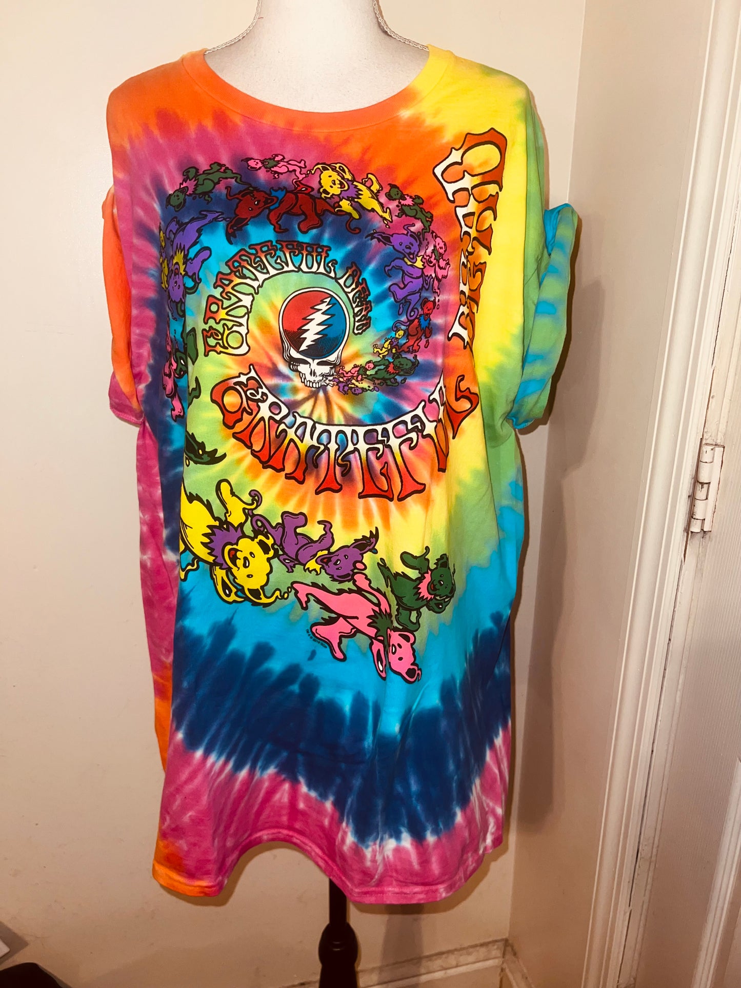Grateful Dead Oversized Distressed Tee