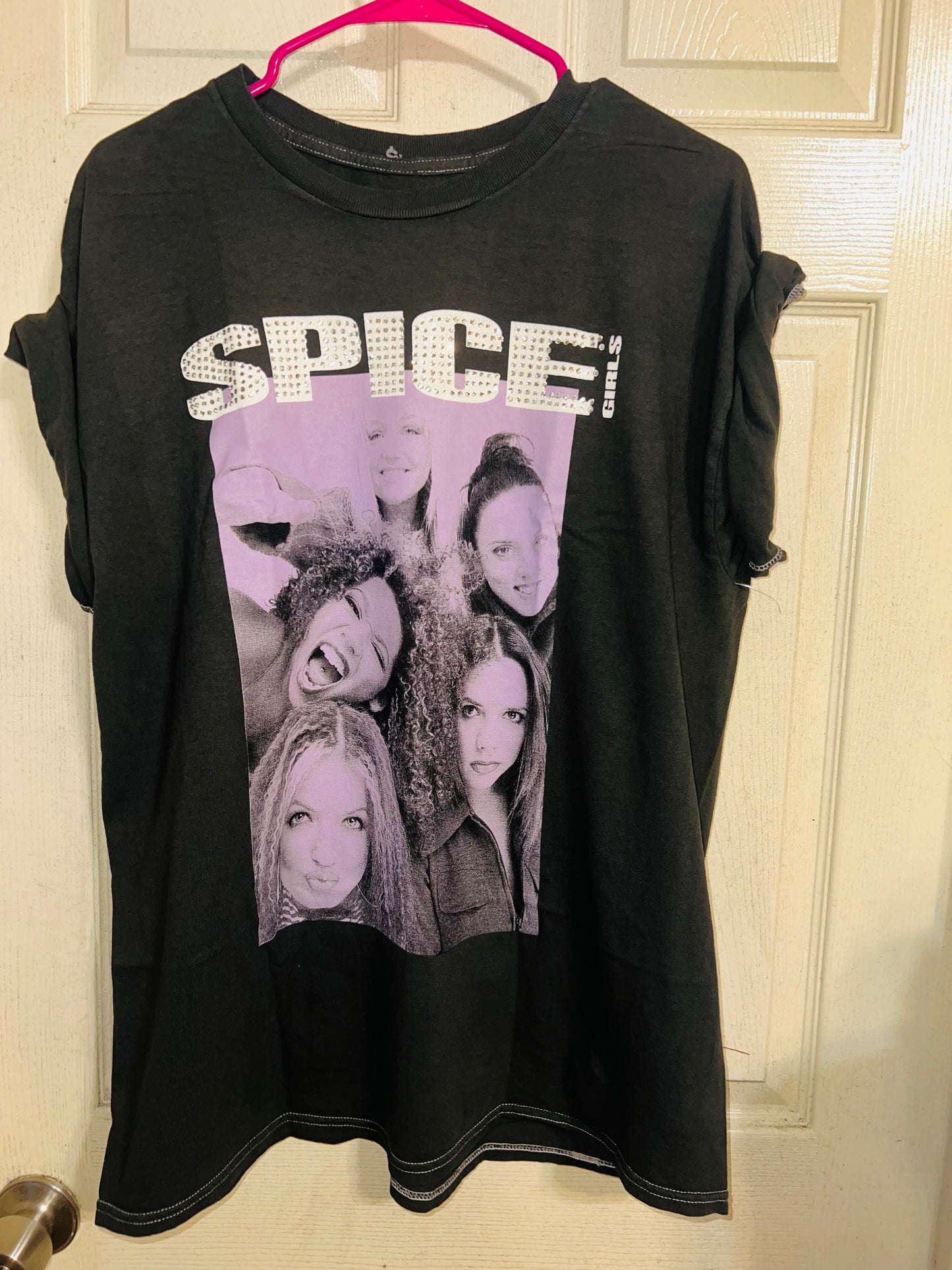 The Spice Girls Oversized Distressed Tee