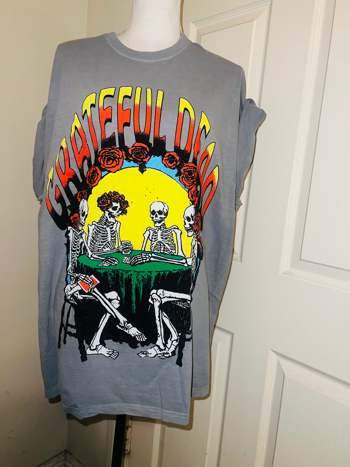 Grateful Dead Oversized Distressed Tee