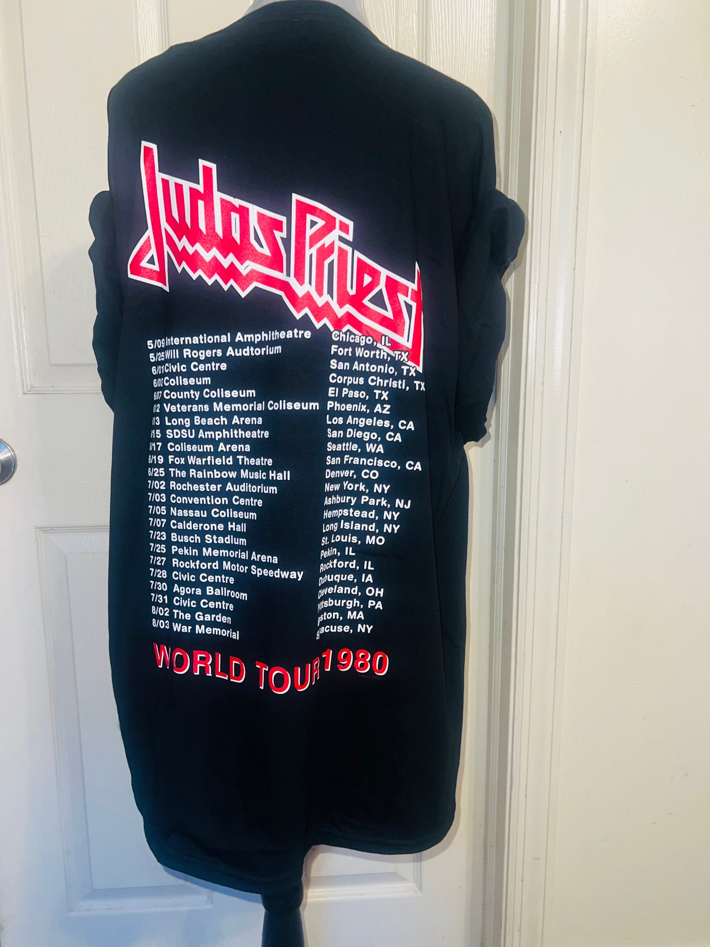 Judas Priest Double Sided Oversized Tee