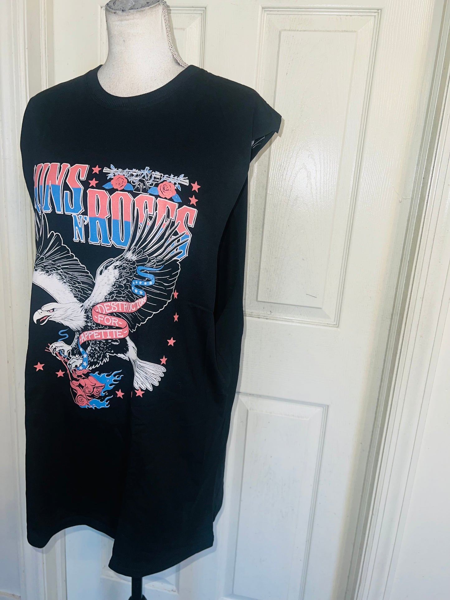 Guns N’ Roses Oversized Distressed Tank