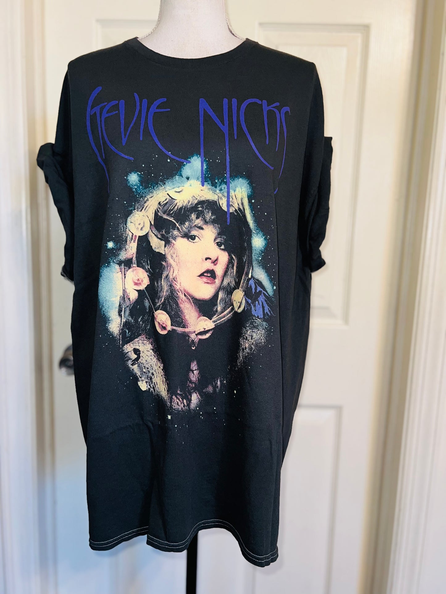 Stevie Nicks Oversized Distressed Tee