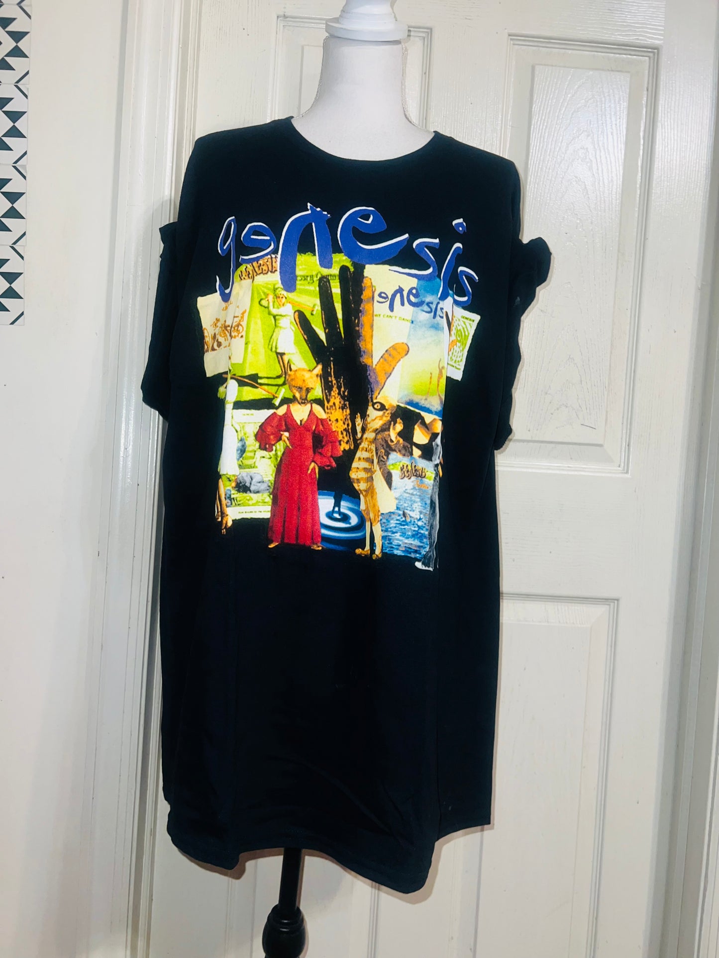 Genesis Oversized Double Sided Distressed Tee