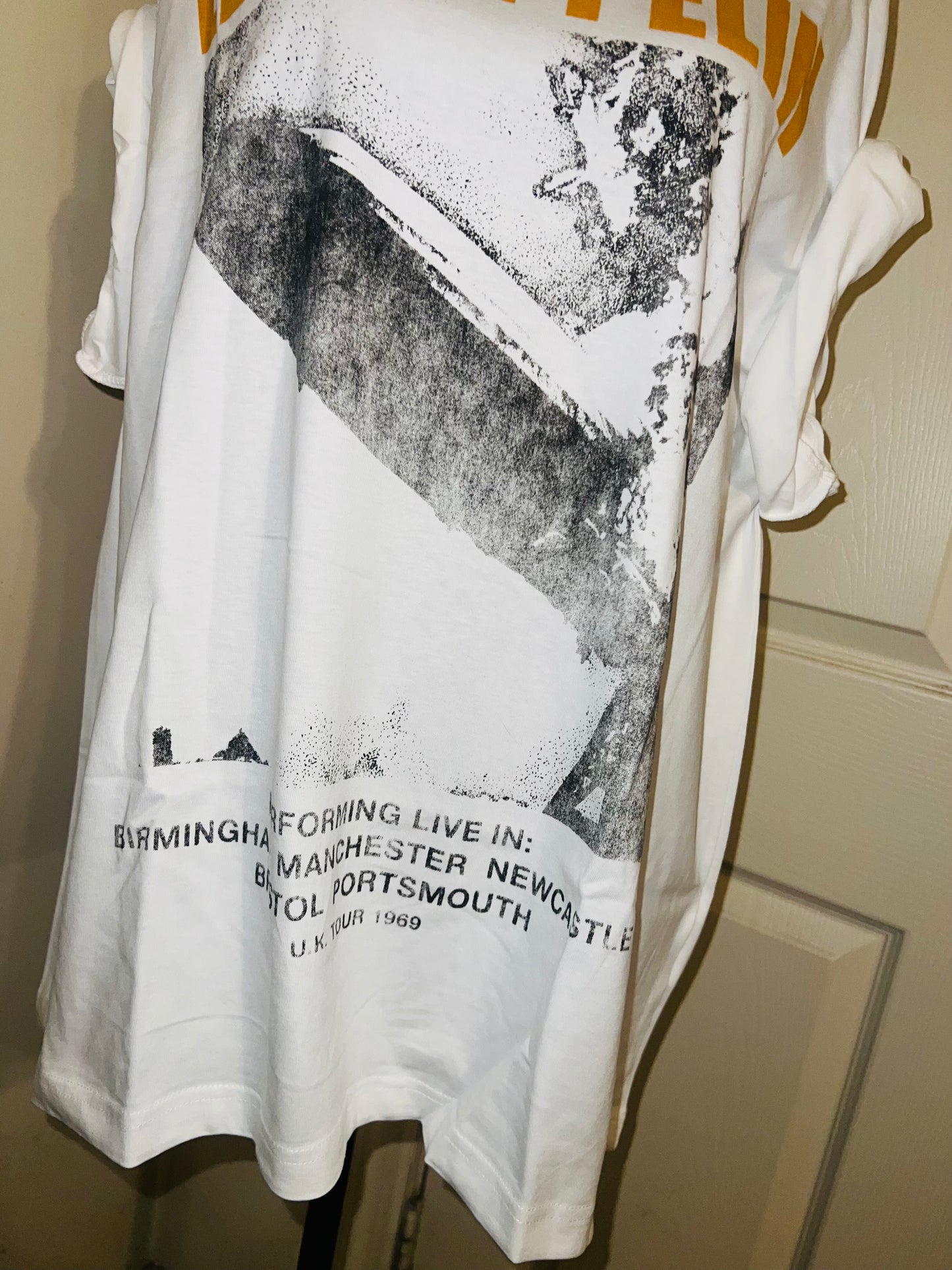 Led Zeppelin Oversized Distressed Tee