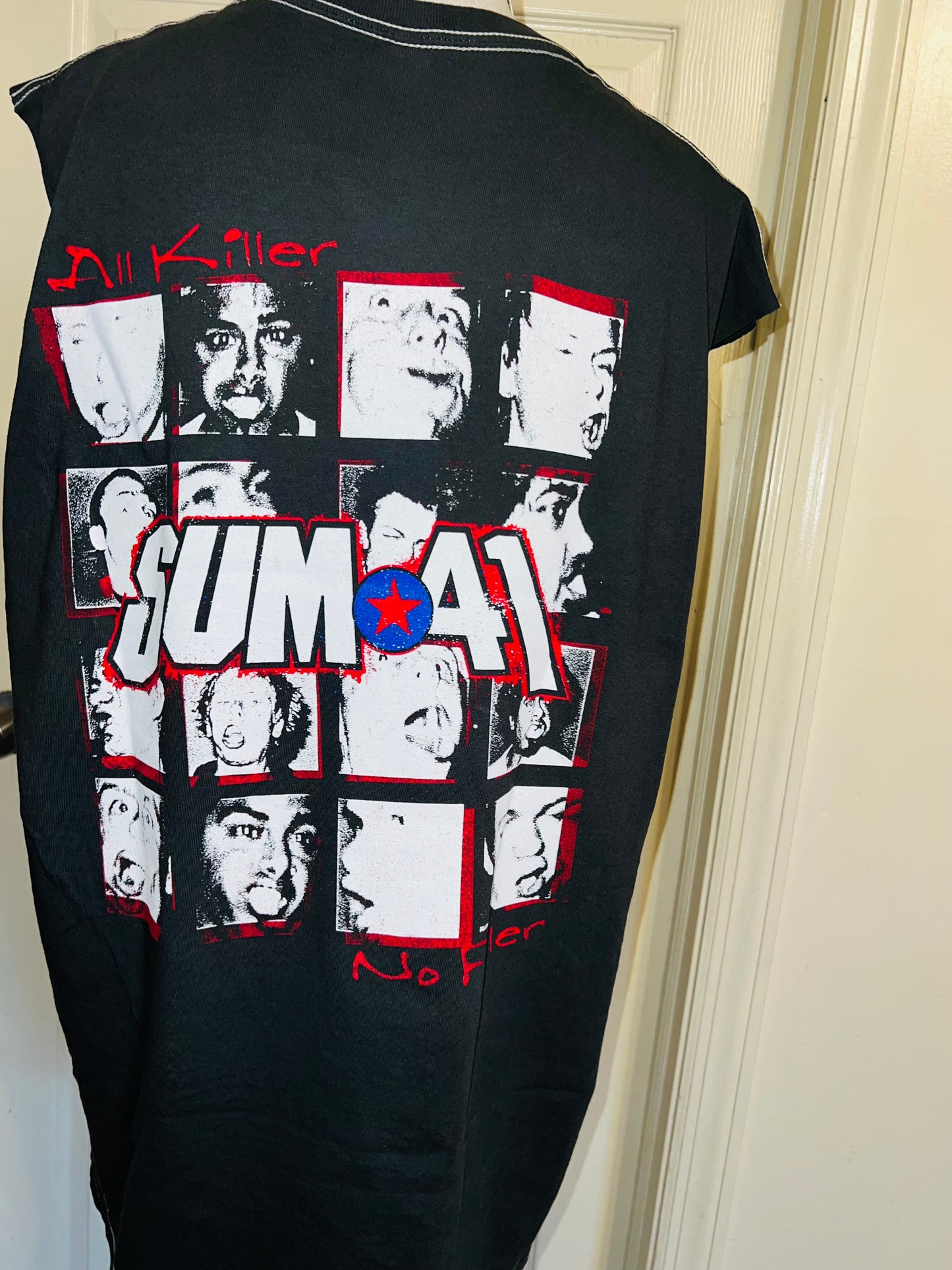 Sum 41 Double Sided Oversized Distressed Tank