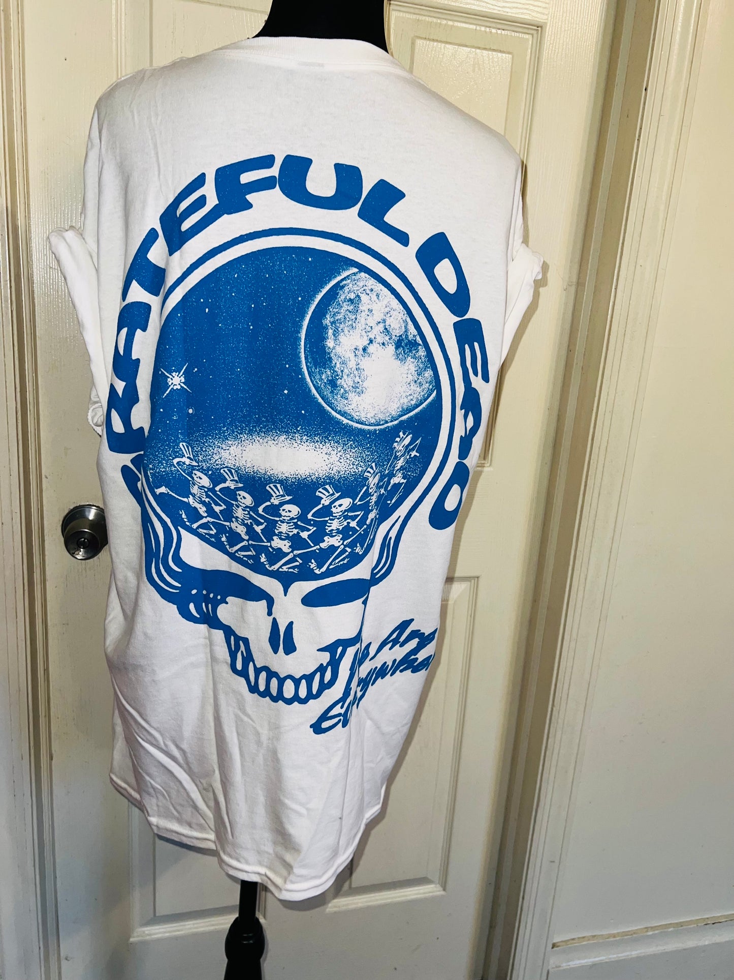 Grateful Dead Double Sided Oversized Distressed Tee