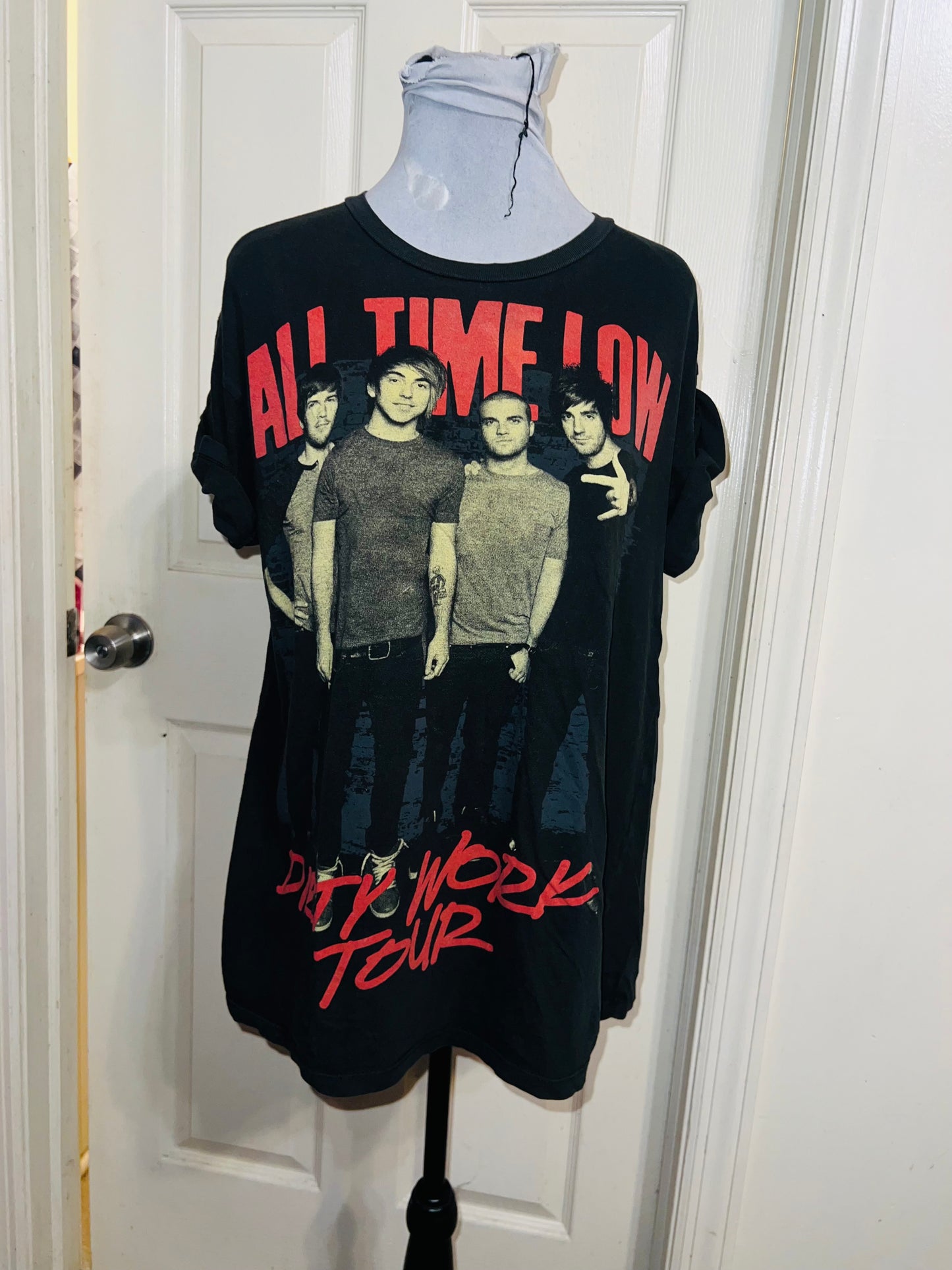 All Time Low Vintage Oversized Double Sided Tee