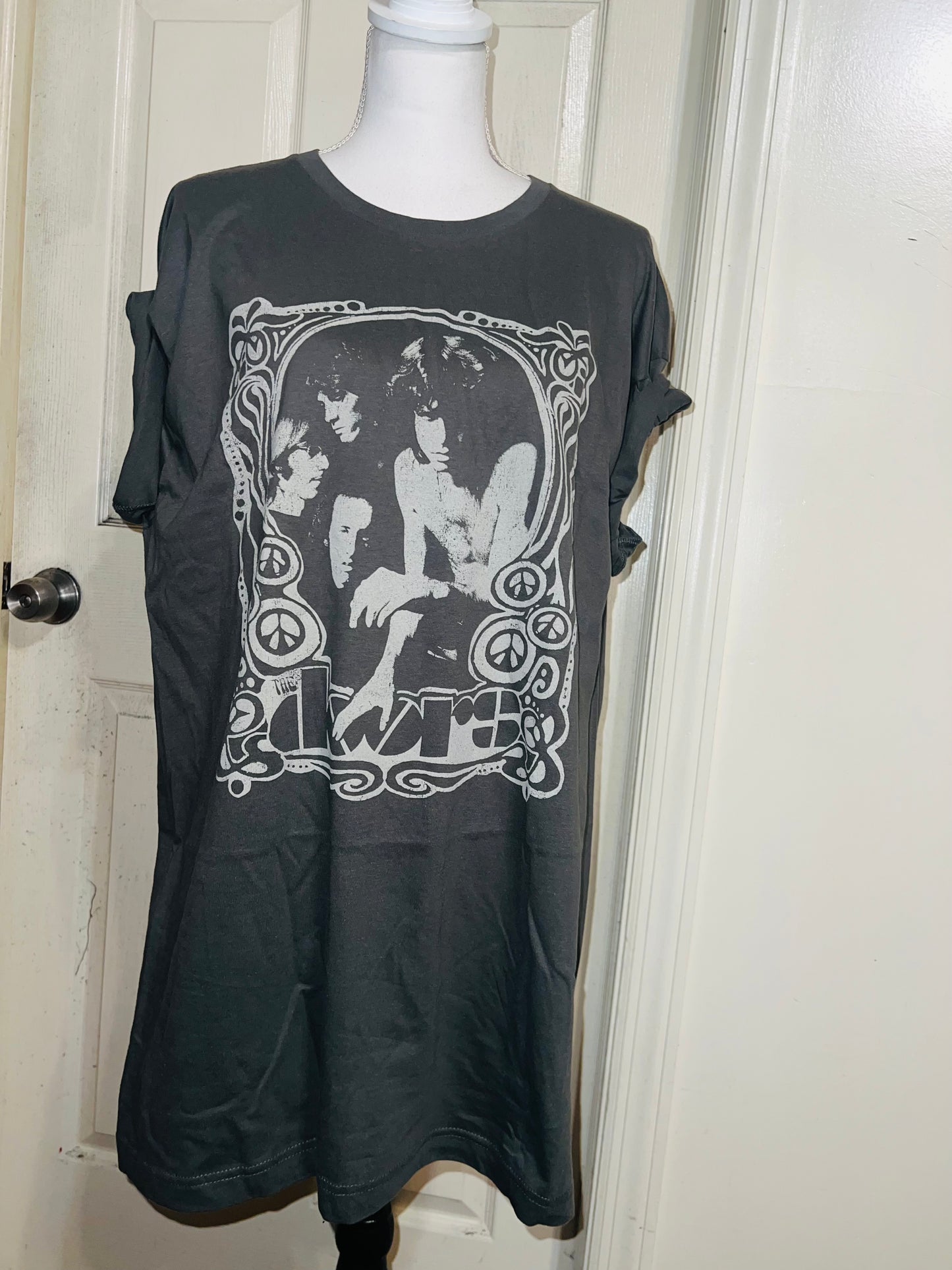 The Doors Oversized Distressed Tee