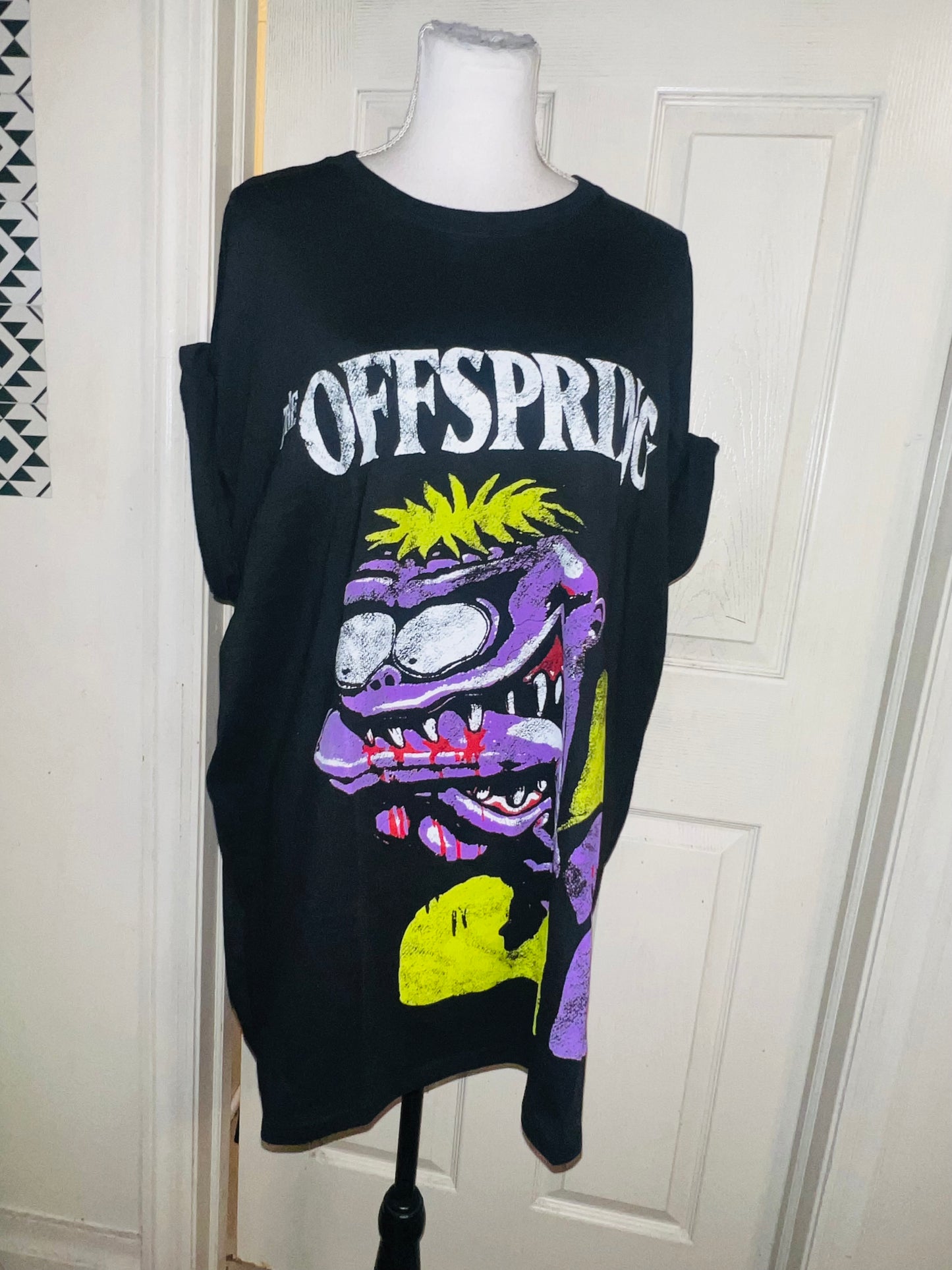 The Offspring Oversized Distressed Tee