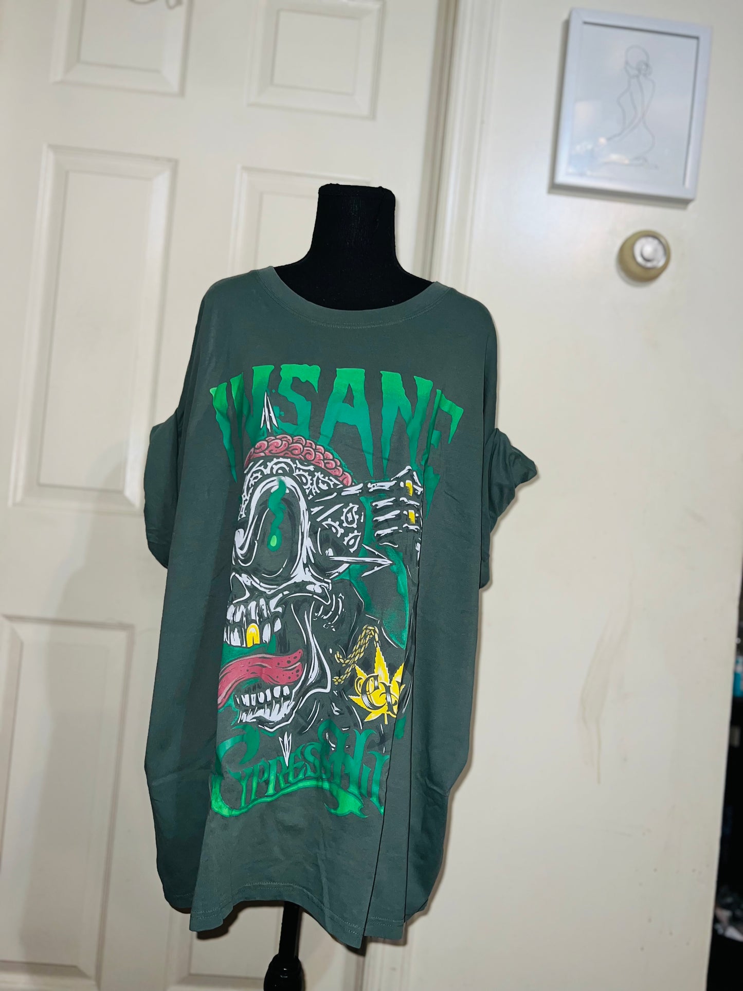Cypress Hill Oversized Distressed Tee