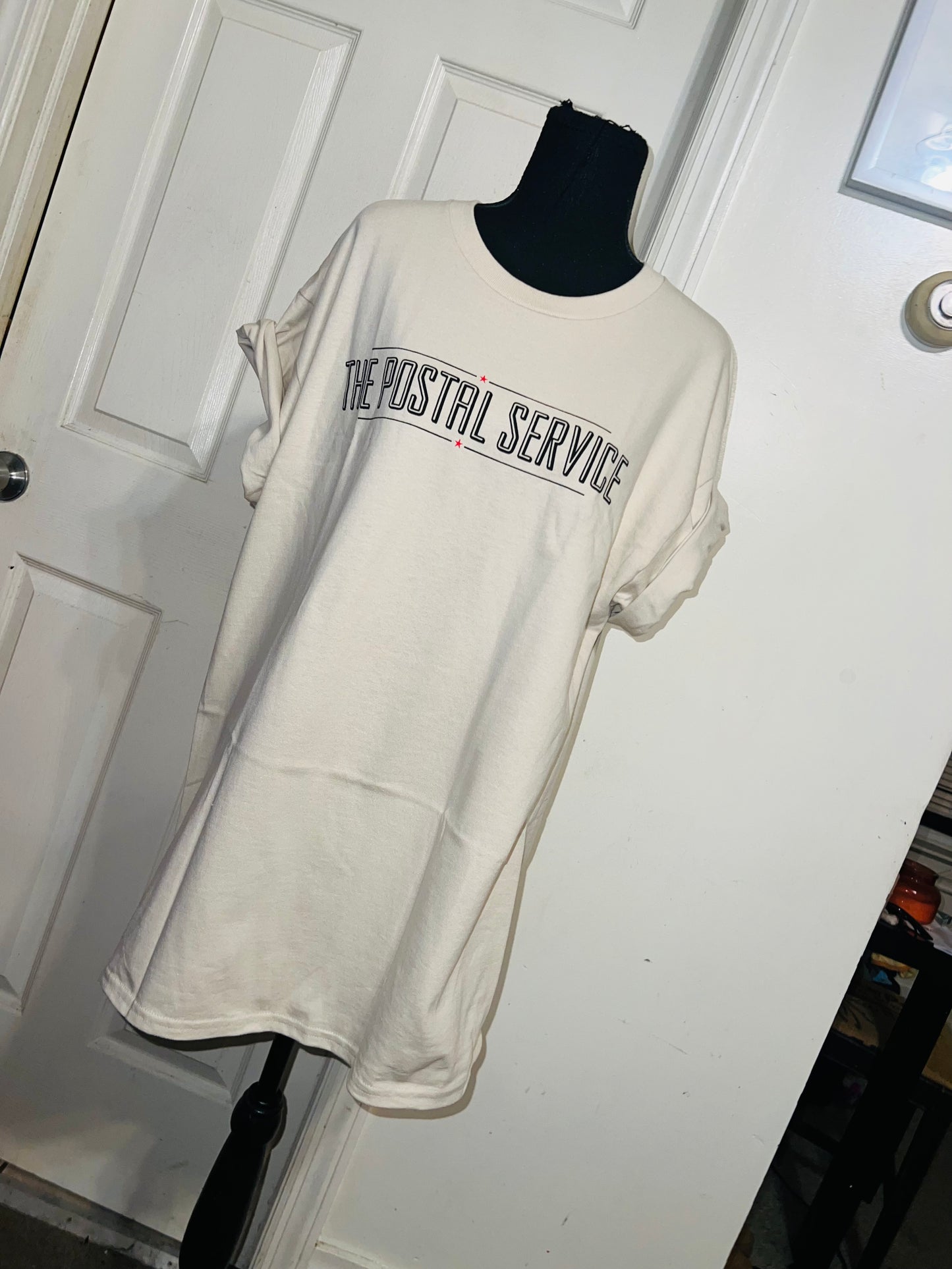 The Postal Service Oversized Distressed Tee