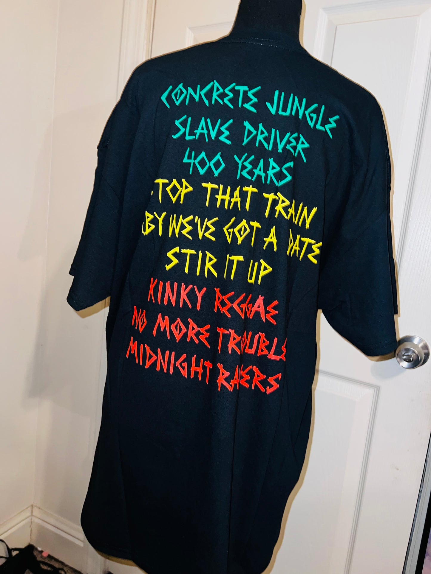 Bob Marley Double Sided Oversized Tee
