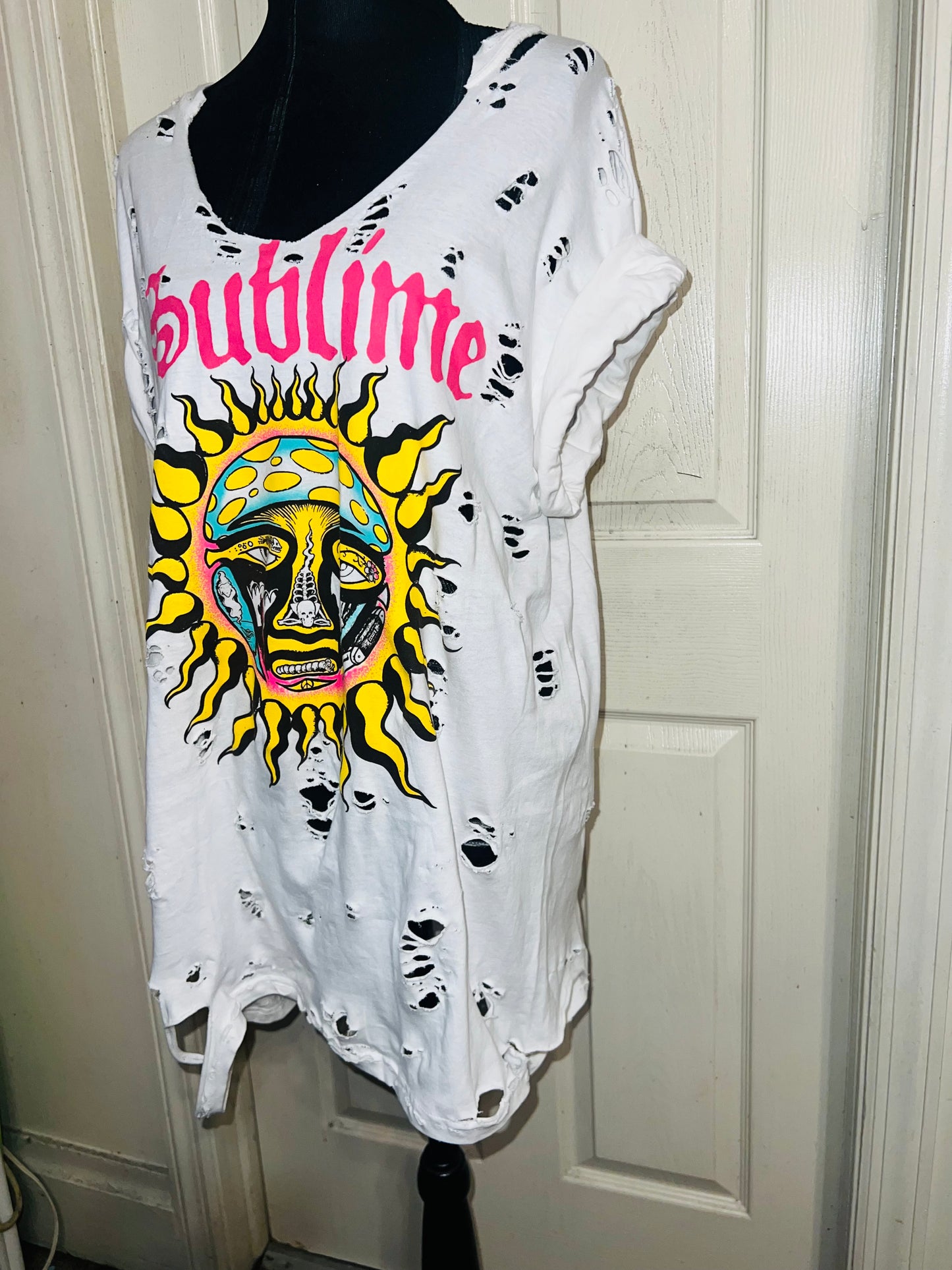 Sublime Oversized Distressed Tee