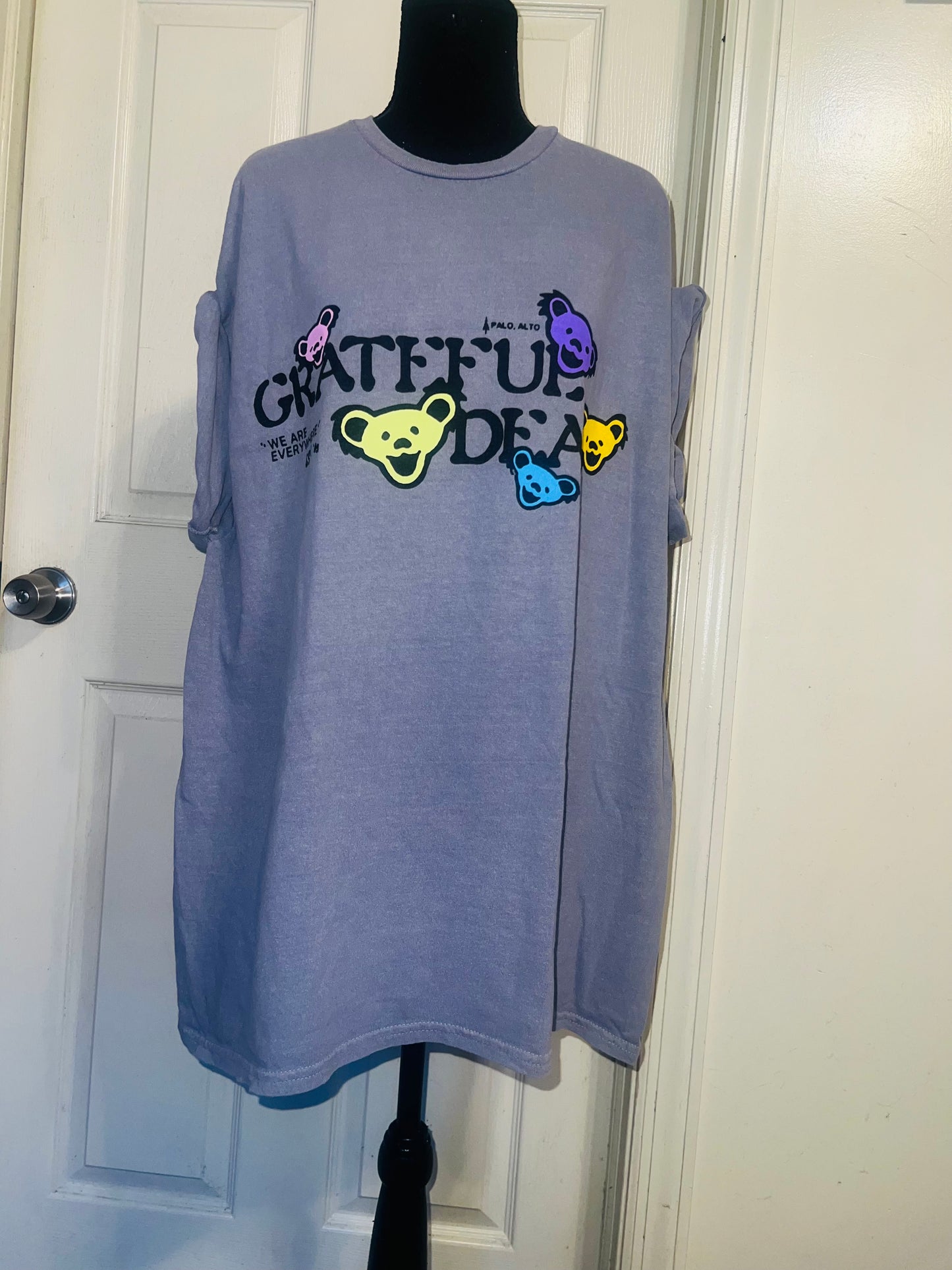 Grateful Dead Double Sided Oversized Tee